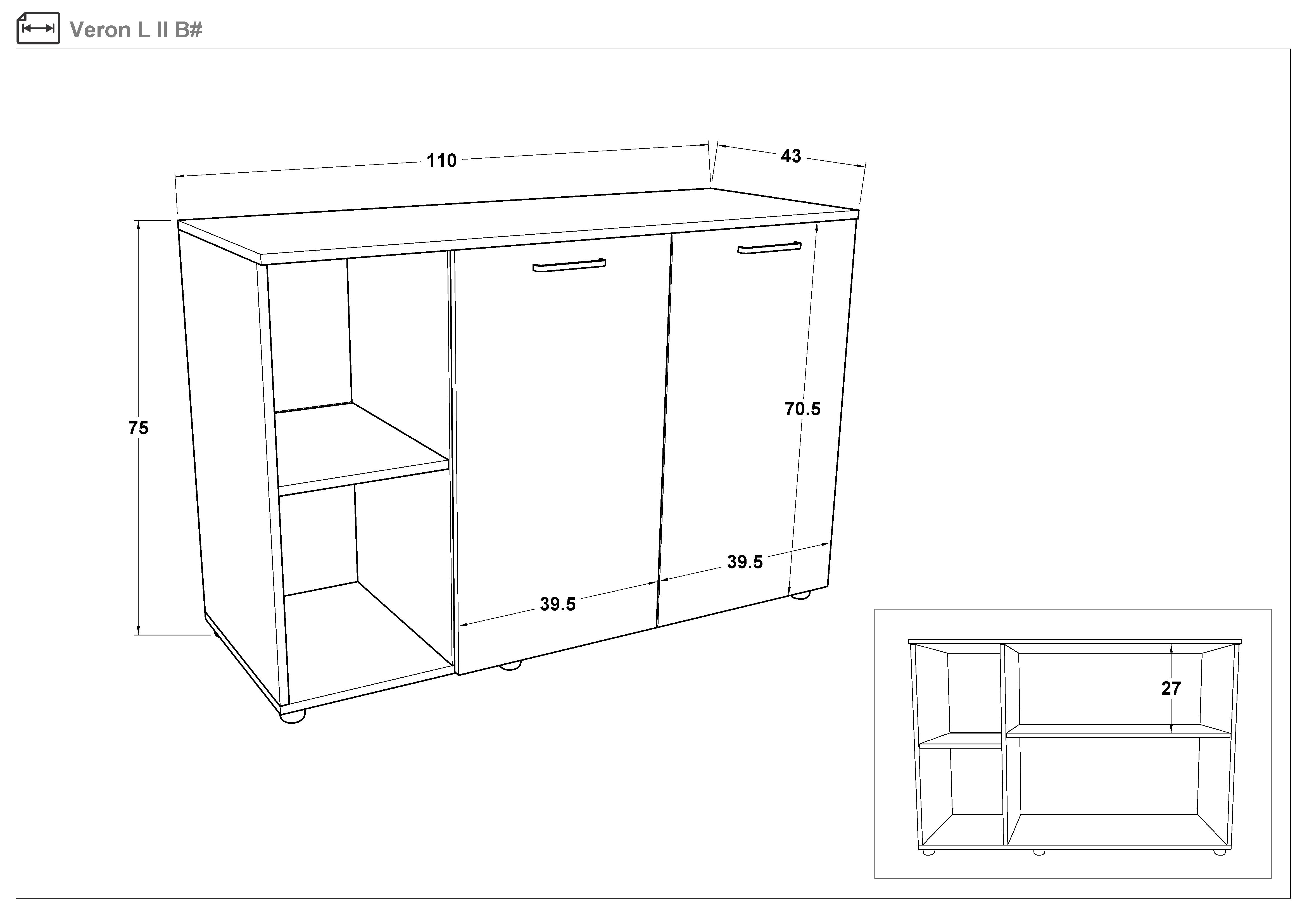 Set living Veron L