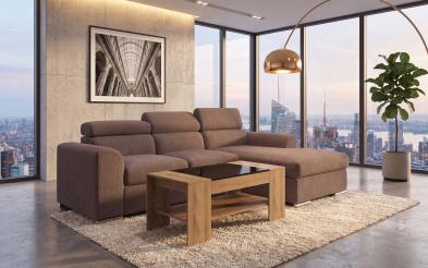 Set Coltar extensibil Morgan + masuta de cafea Sima Set