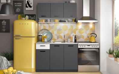 Bucatarie cu blat termic inclus Areta Colore Bucatarie cu blat termic inclus