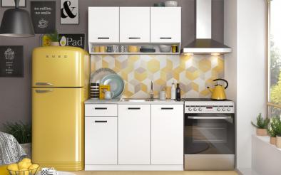 Bucatarie cu blat termic inclus Areta Colore Bucatarie cu blat termic inclus