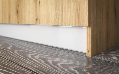 1200 mm, H10 cm, PVC Plinta  pentru bucatarie 1200 mm, H10 cm, PVC
