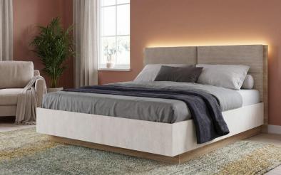 Pat dublu 160/200 Valenti + saltea Pat dublu 160/200