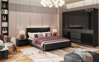 Set dormitor Elira LED + saltea Neo Dream 160/200 Set dormitor + saltea 160/200