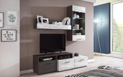 Biblioteca + iluminare LED Shely Biblioteca + iluminare LED