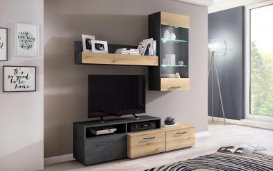 Biblioteca + iluminare LED Shely Biblioteca + iluminare LED