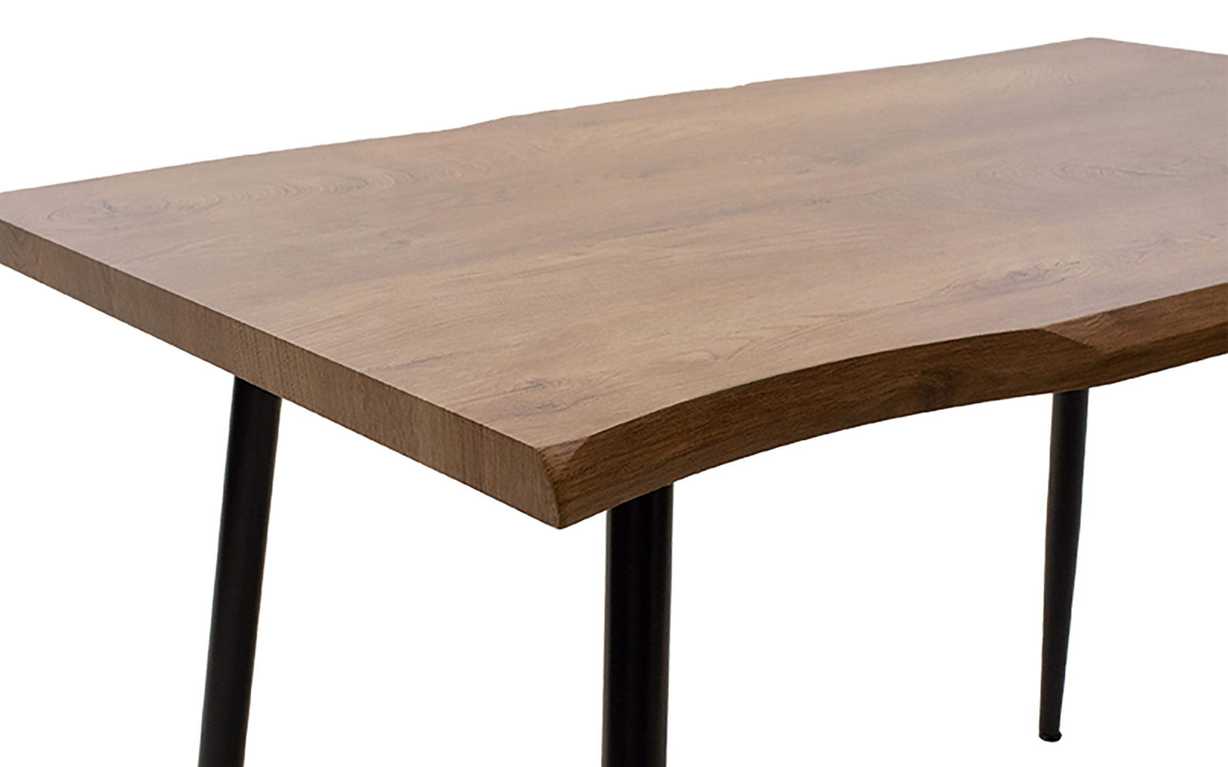 Masa dining Jeil, nuc + negru  4