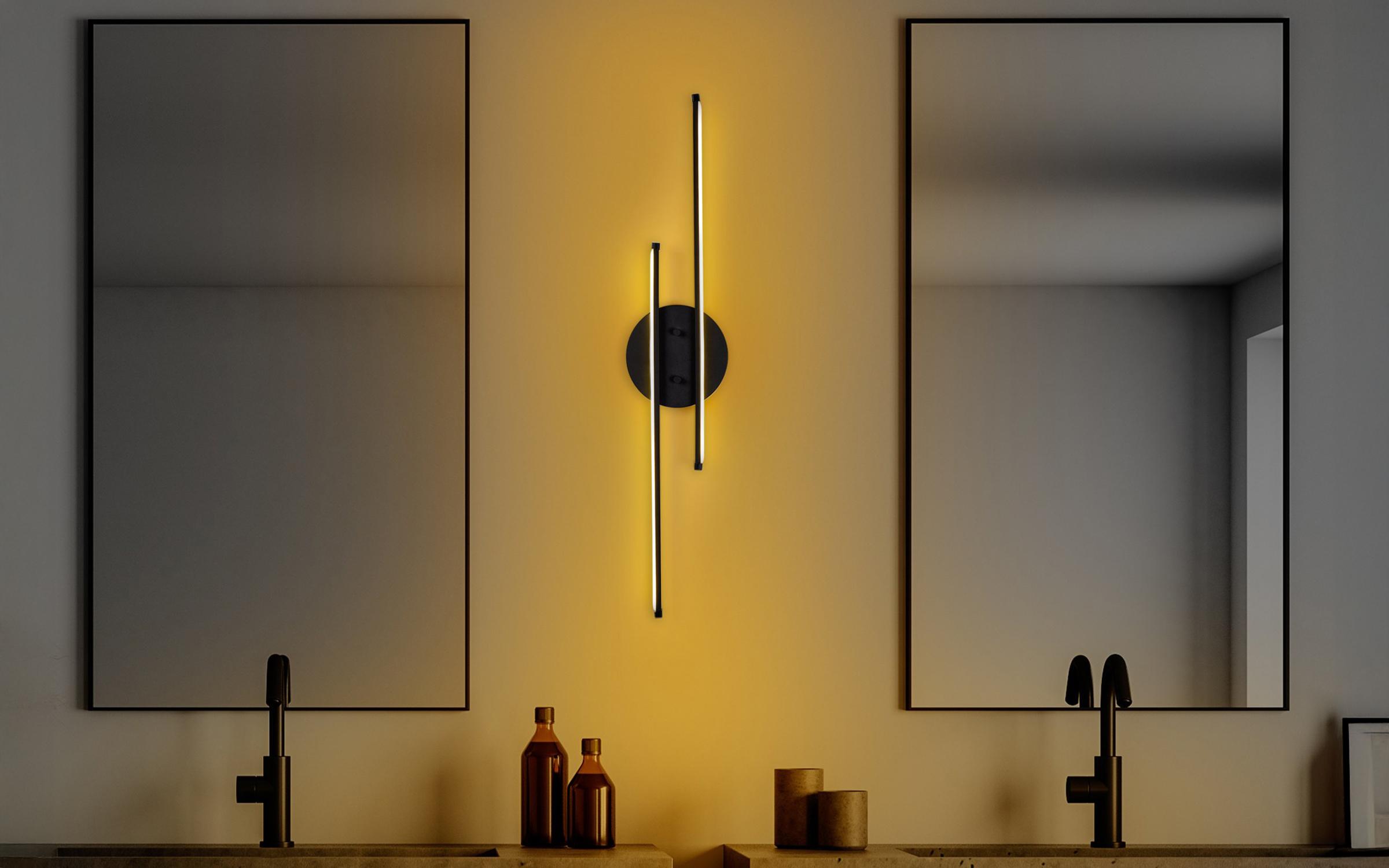 Lampa de perete Umut, negru  2