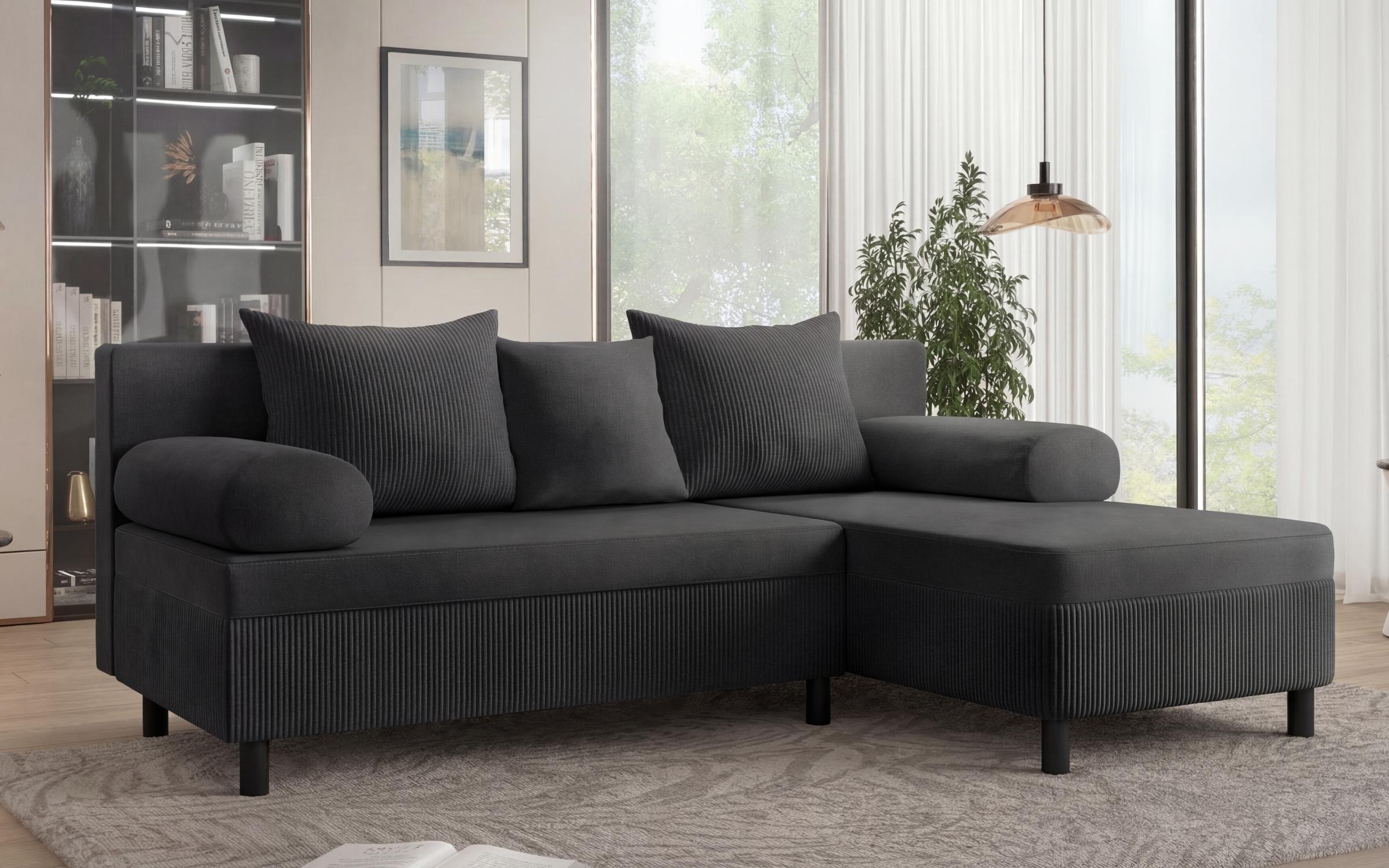 Coltar extensibil Delano S, gri inchis  3