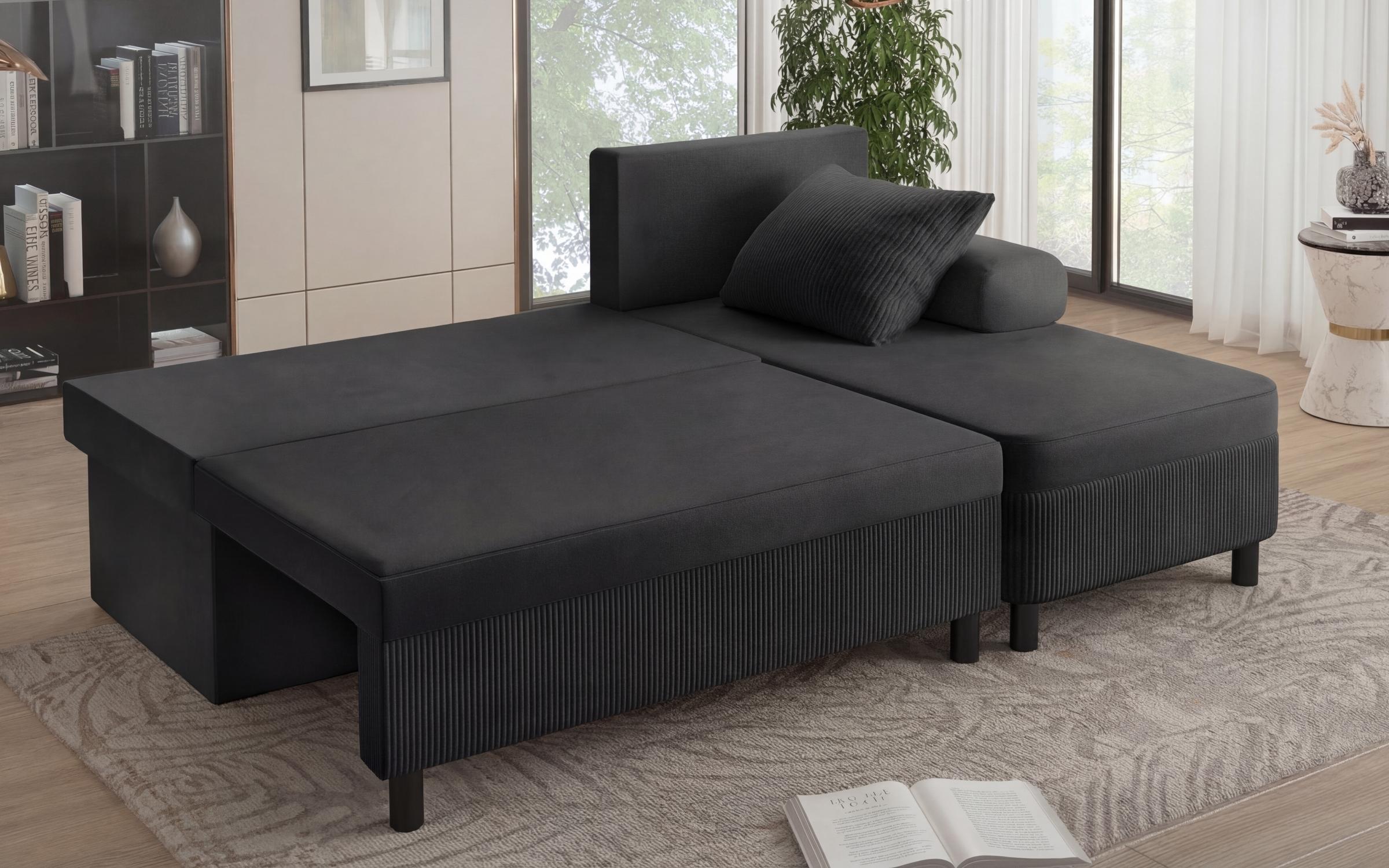 Coltar extensibil Delano S, gri inchis  4