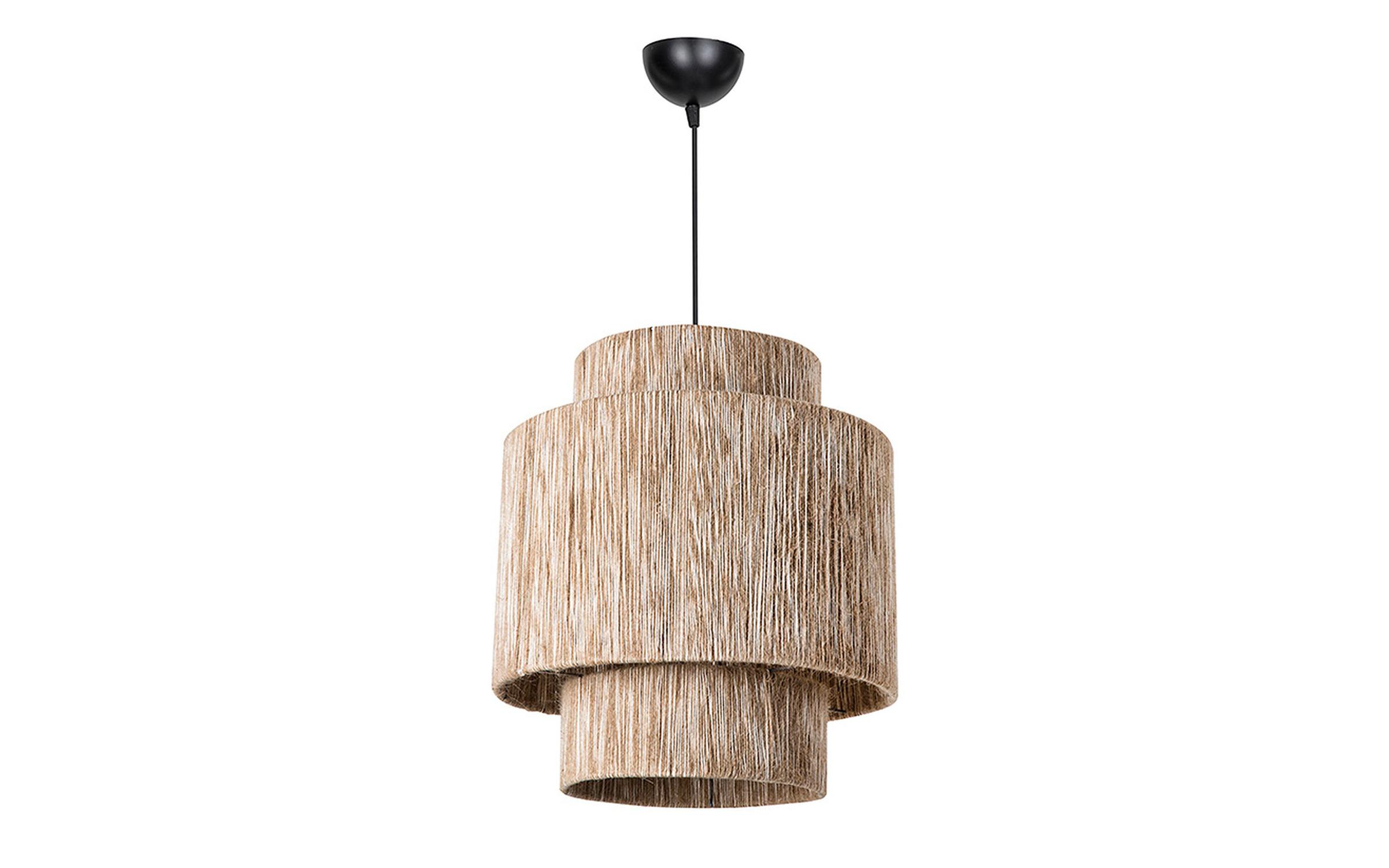 Lustra Boho, negru + bej  1