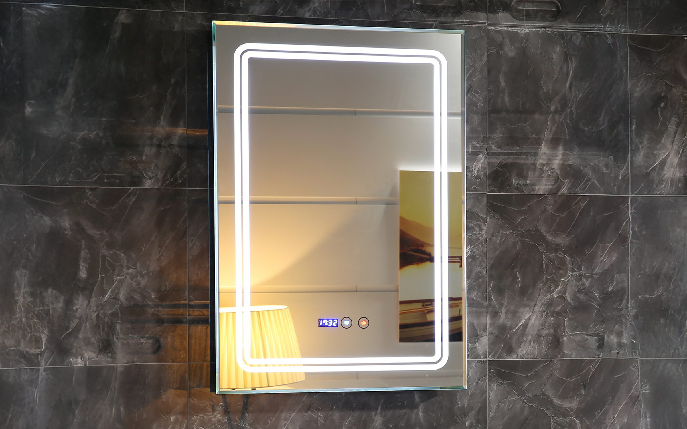 ICL 1791 Oglinda pentru baie cu iluminare LED, 50/70 сm  2