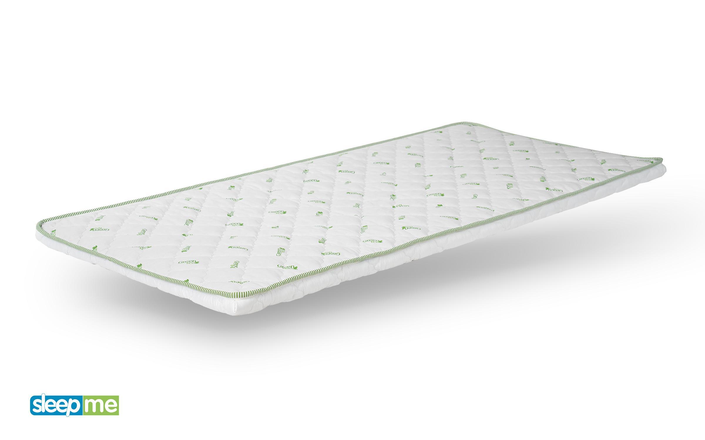 Set saltea 90/200 cu doua fete + top saltea 90/200 Black Pearl Roll + Green Tea,   3