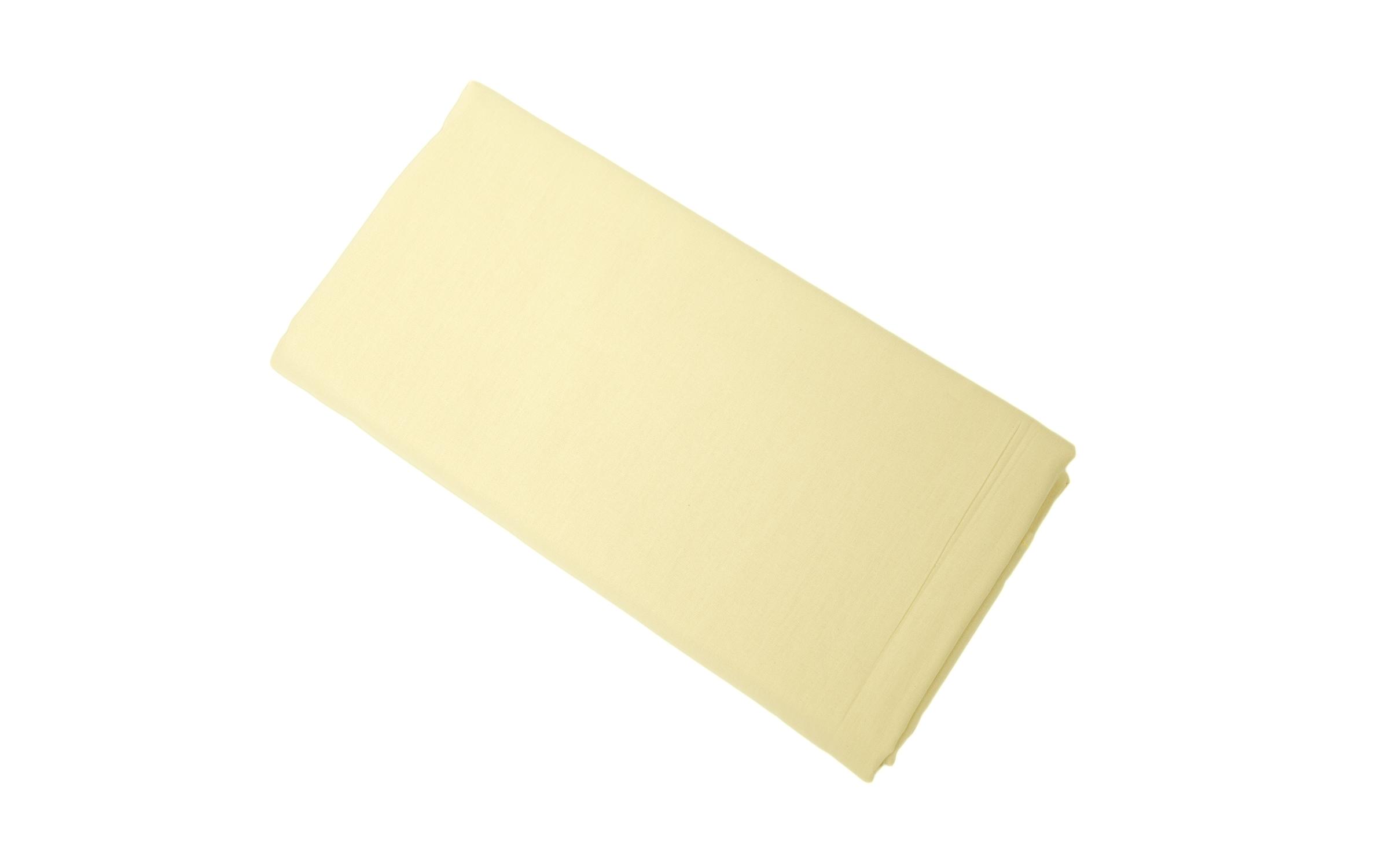 Cearceaf fara elastic, galben, 150/240 cm  1
