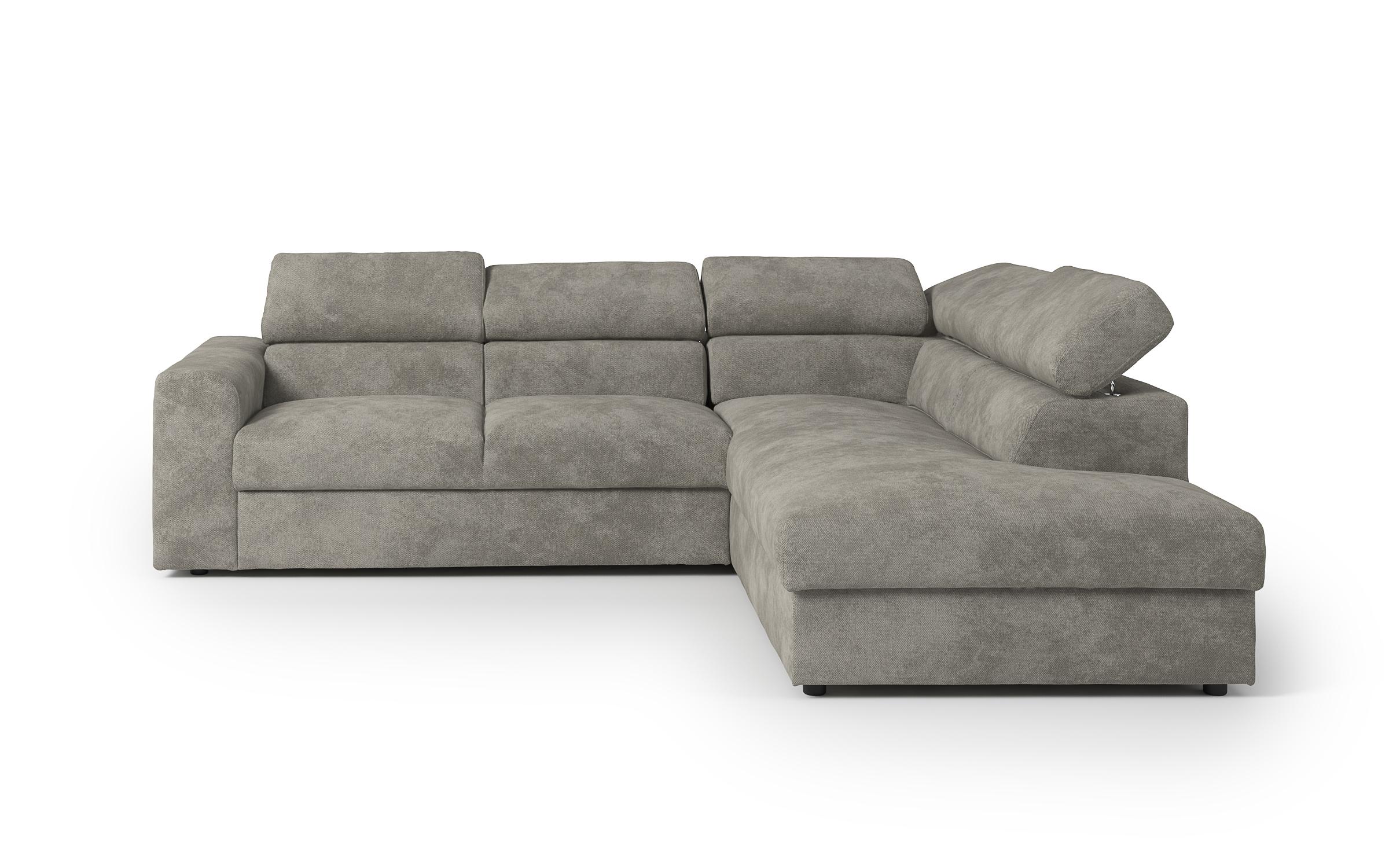 Coltar extensibil Belisa, gri deschis  5