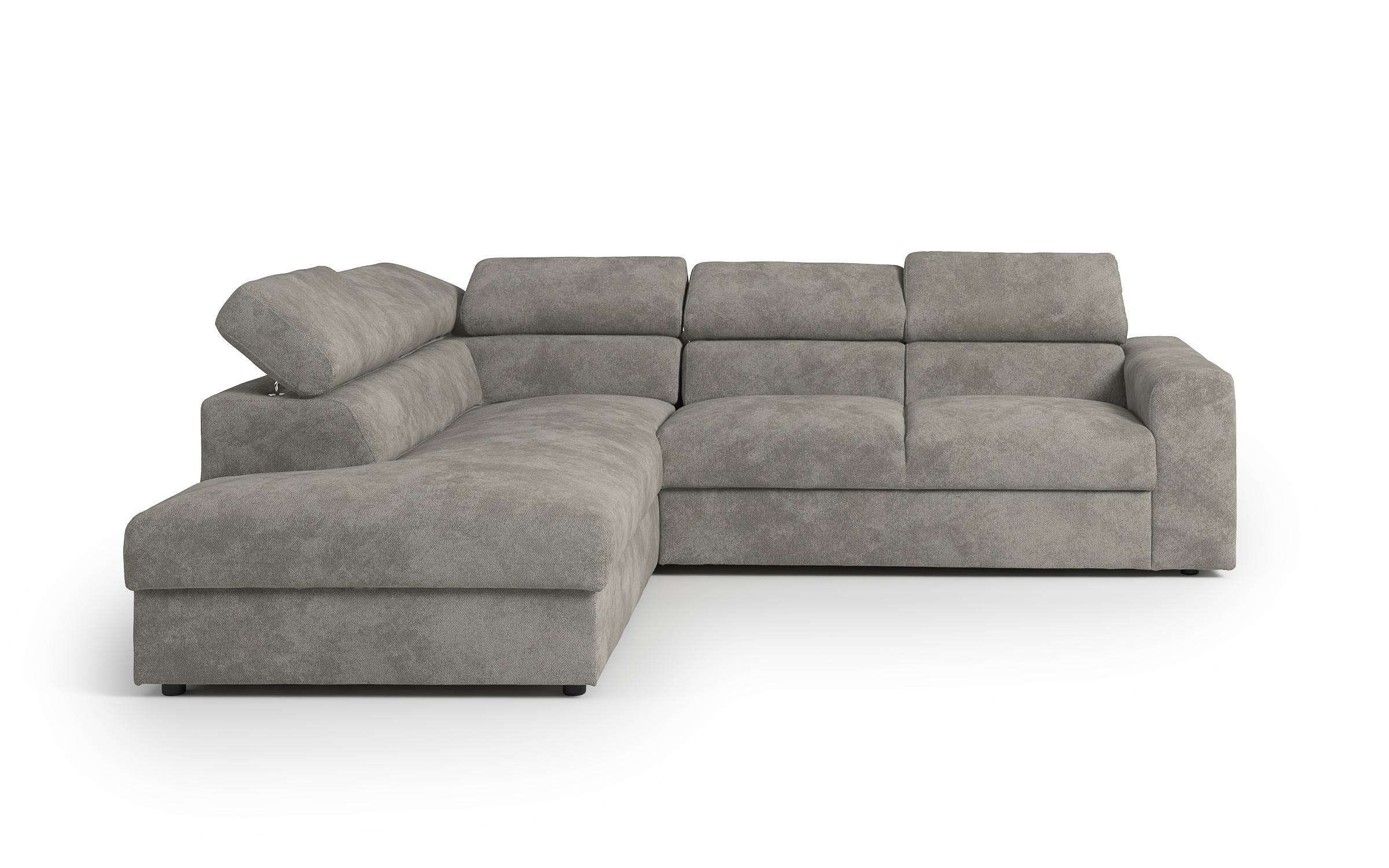 Coltar extensibil Belisa, gri deschis  4