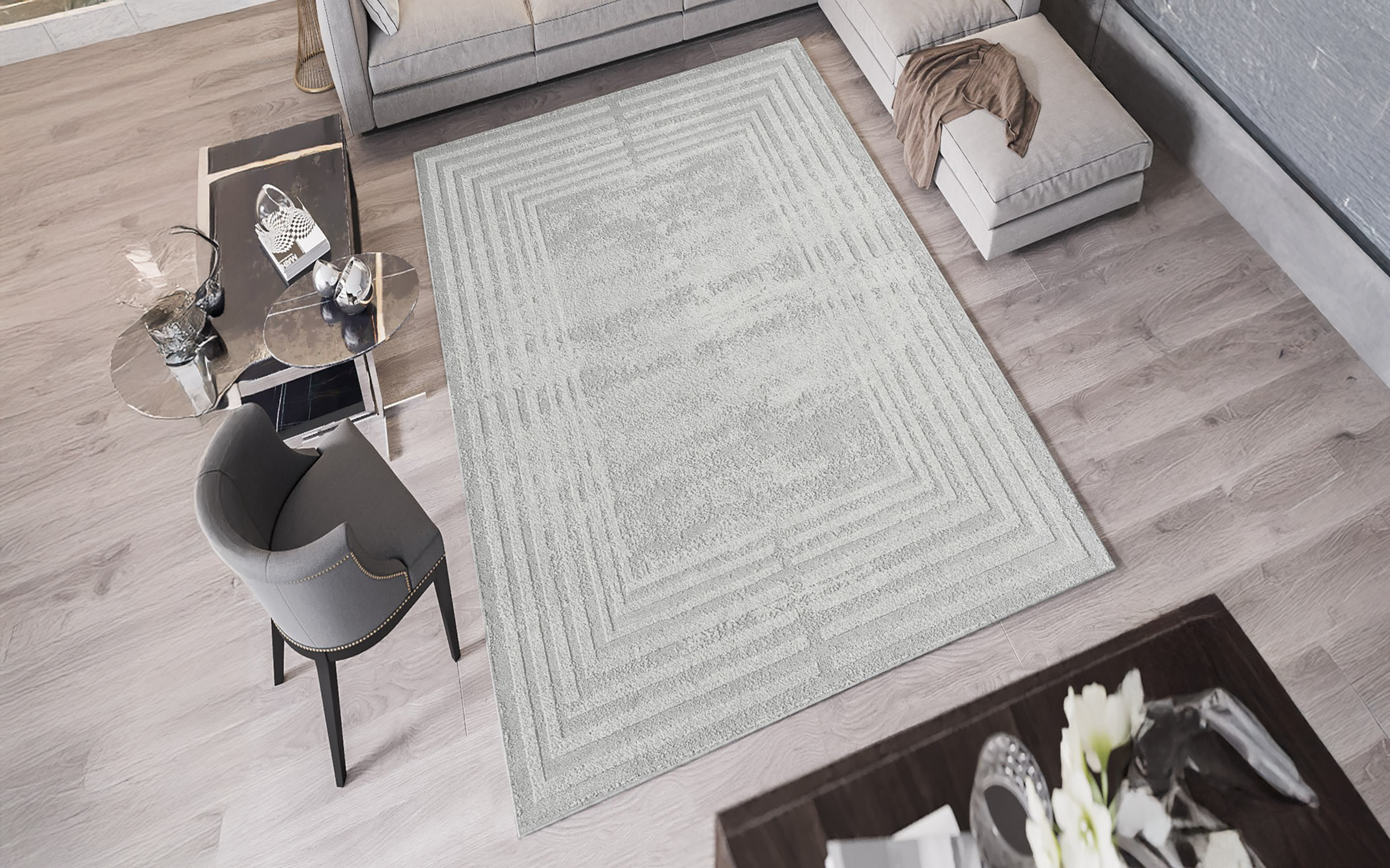 Covor 80/150 cm Frost Lines, multicolor  1