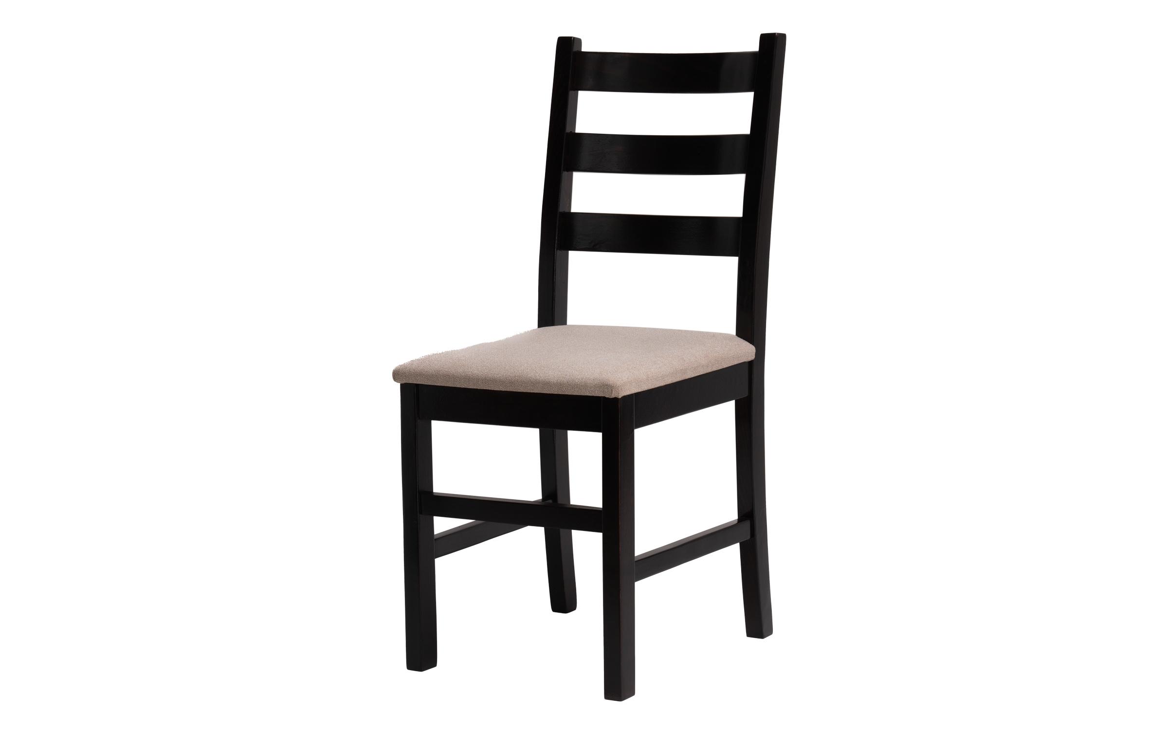Scaun de masa Carsel, wenge cu sezut bej  6