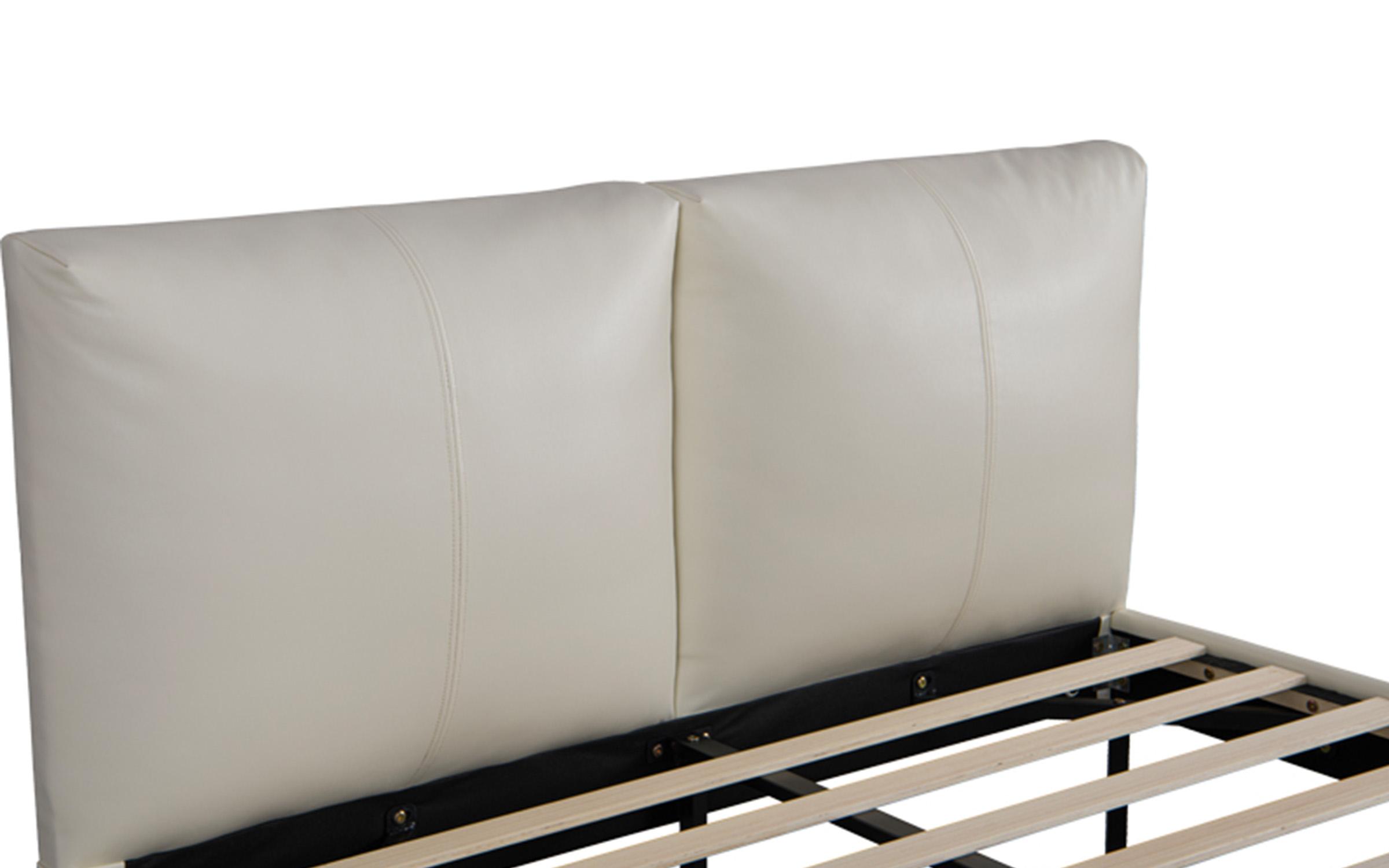 Pat dublu tapitat 160/200 Jane, ivory  6