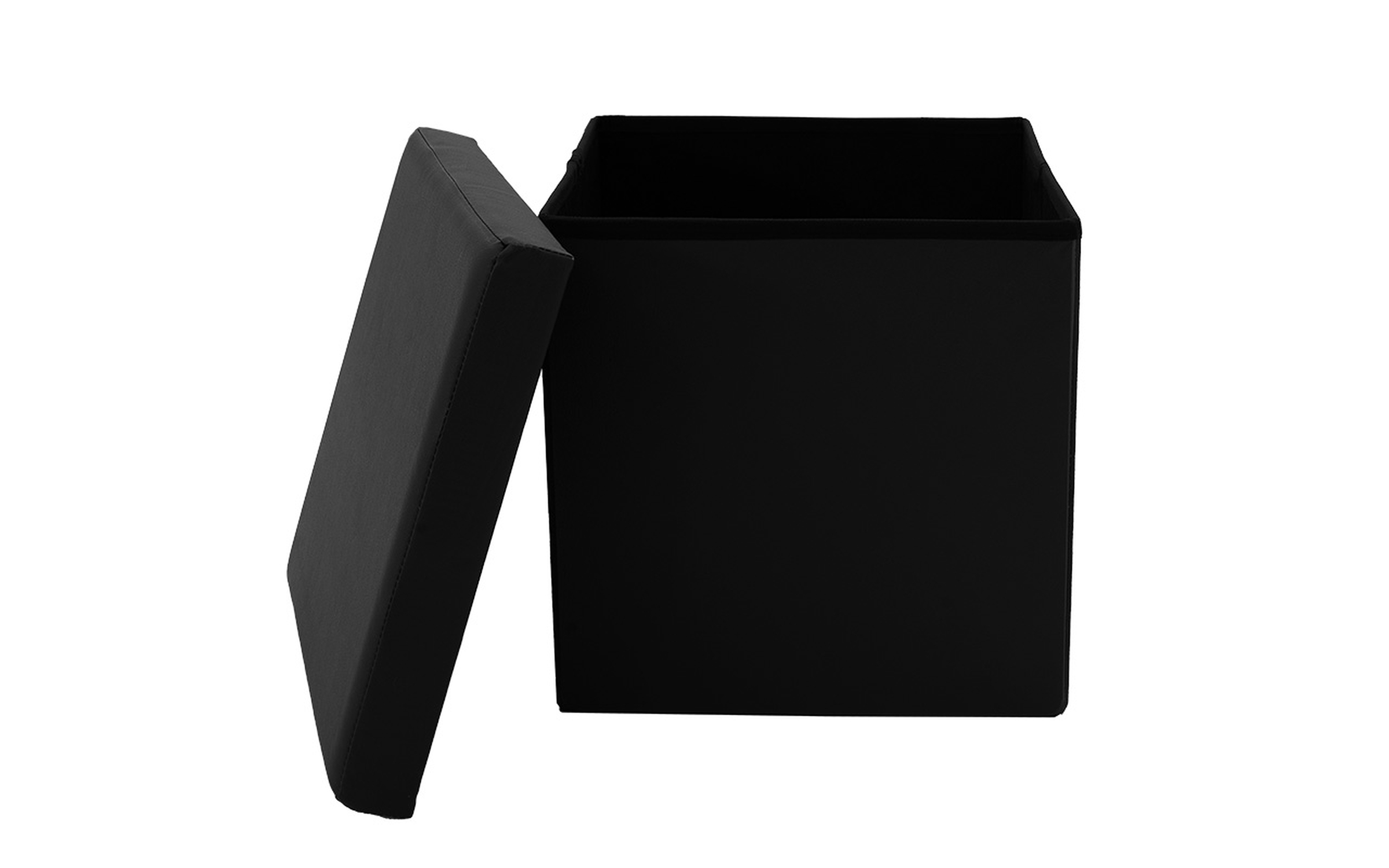 Taburet Cristal, negru  5