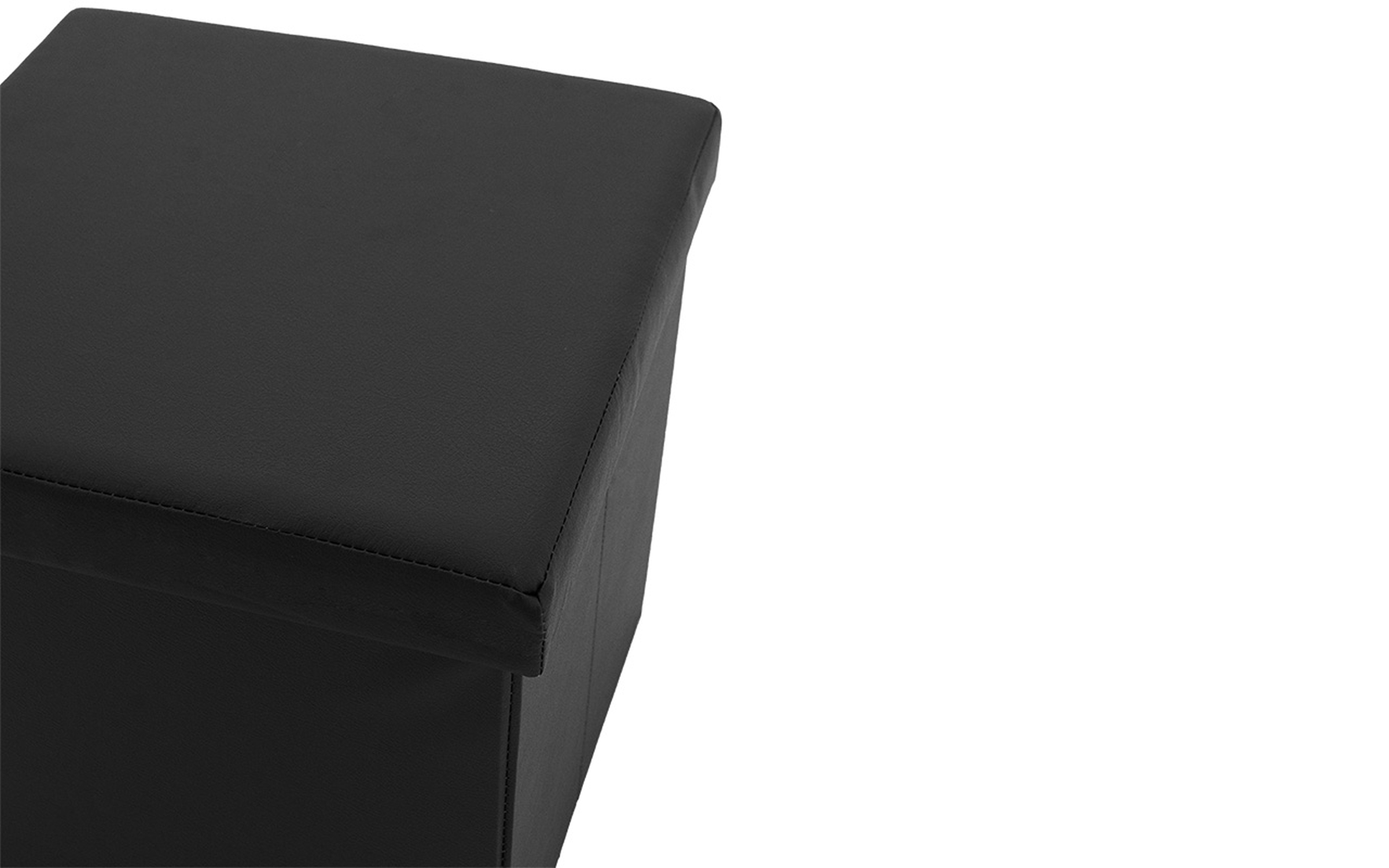 Taburet Cristal, negru  4