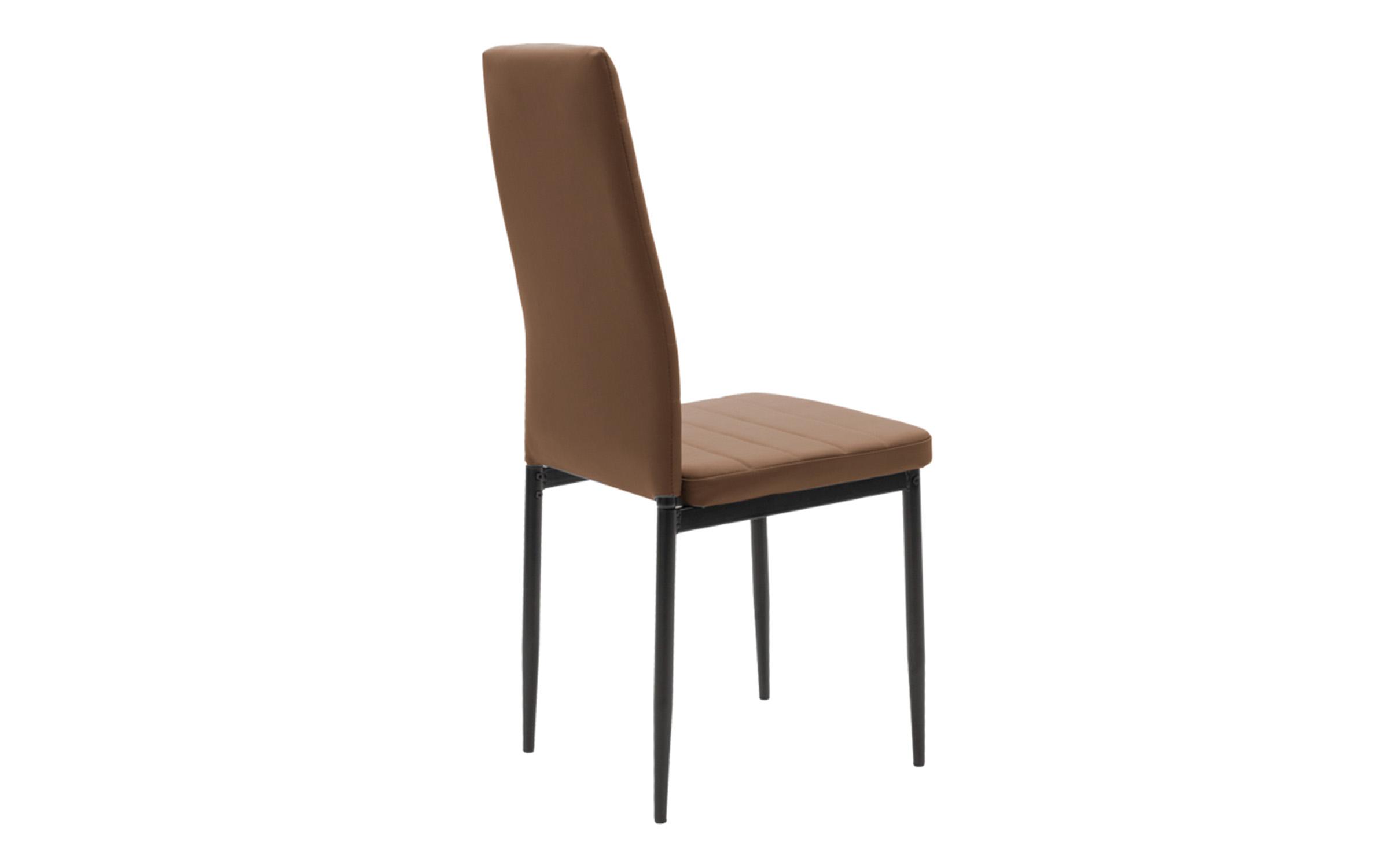 Scaun de masa Parker, cappuccino + negru  5