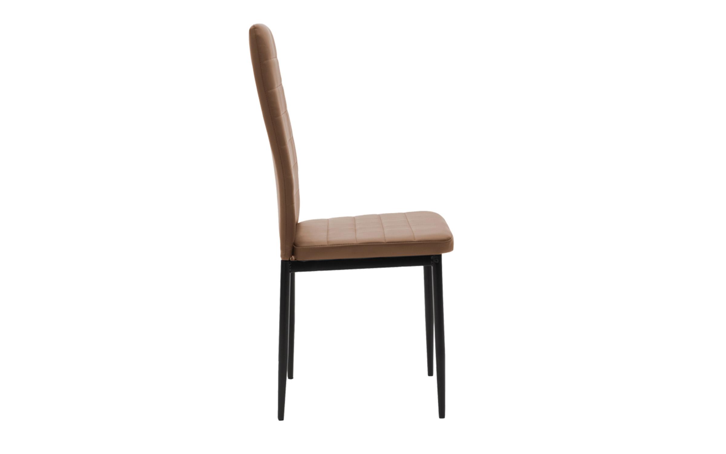 Scaun de masa Parker, cappuccino + negru  4