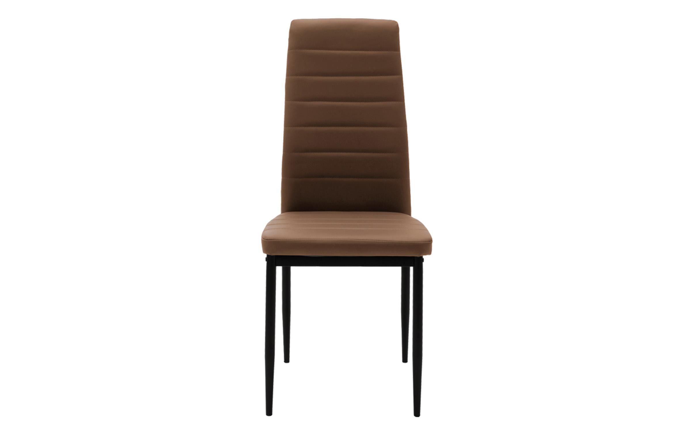 Scaun de masa Parker, cappuccino + negru  3