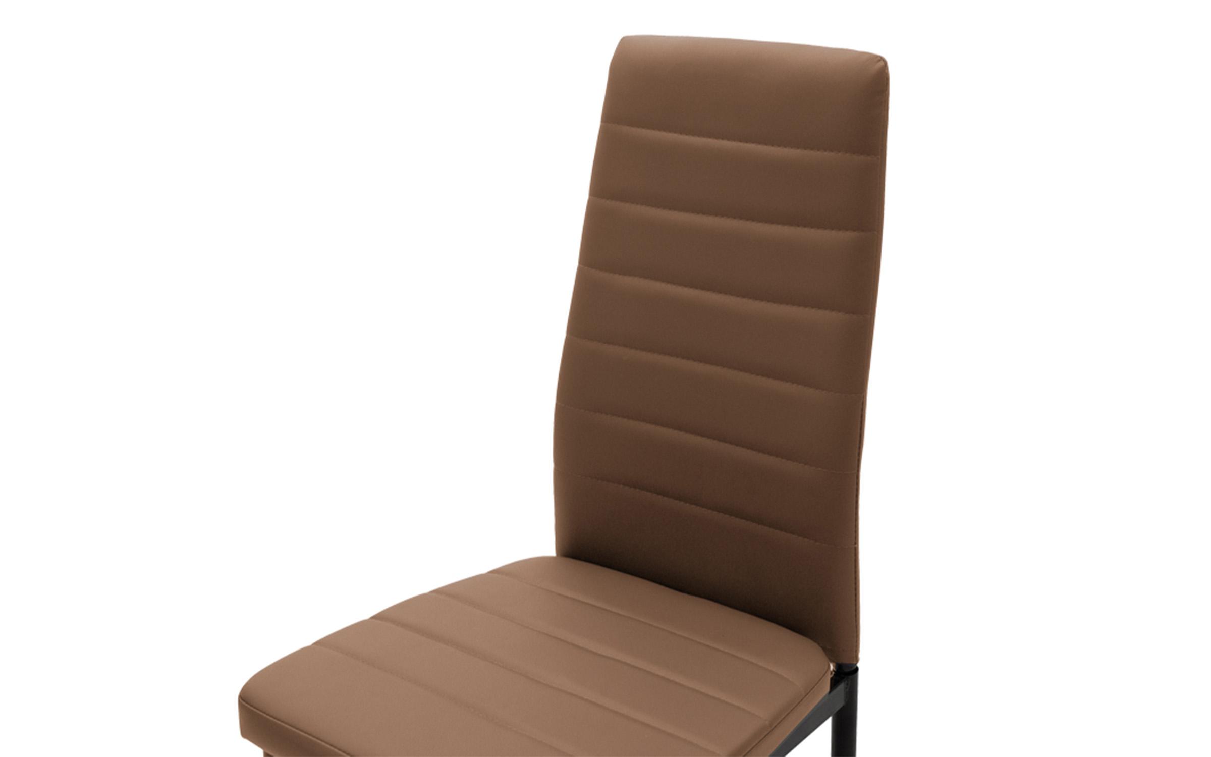 Scaun de masa Parker, cappuccino + negru  7