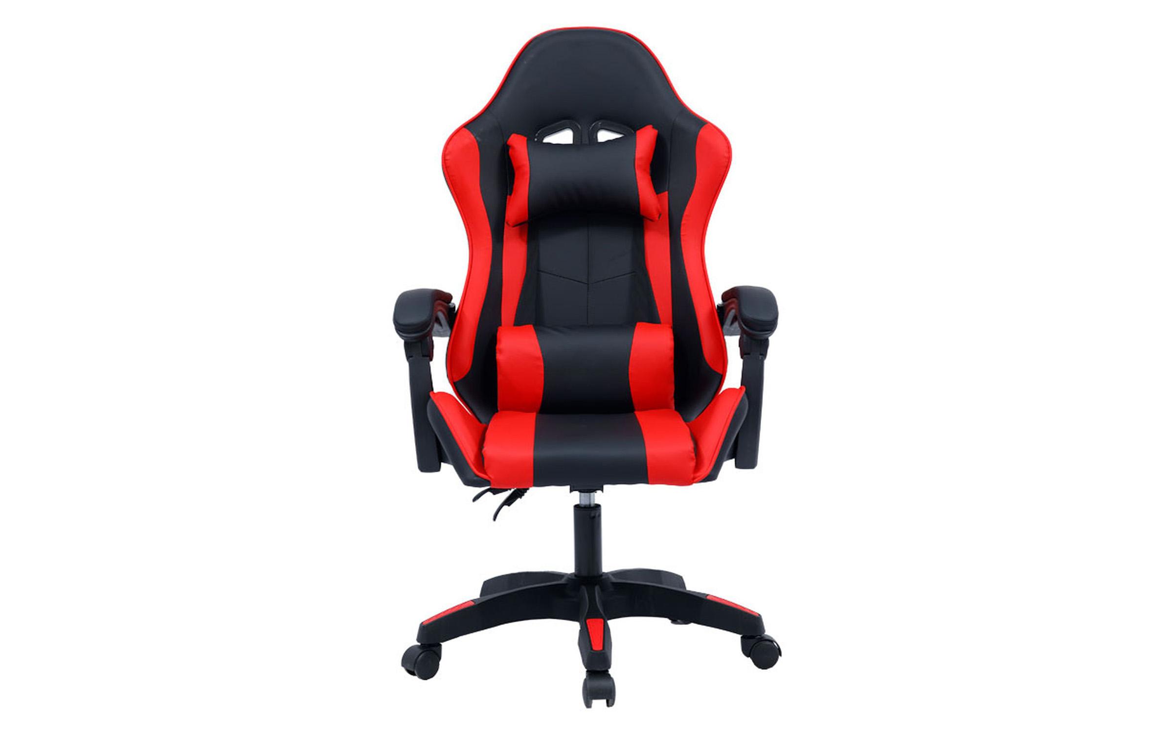 Scaun gaming Elbo, negru + rosu  4