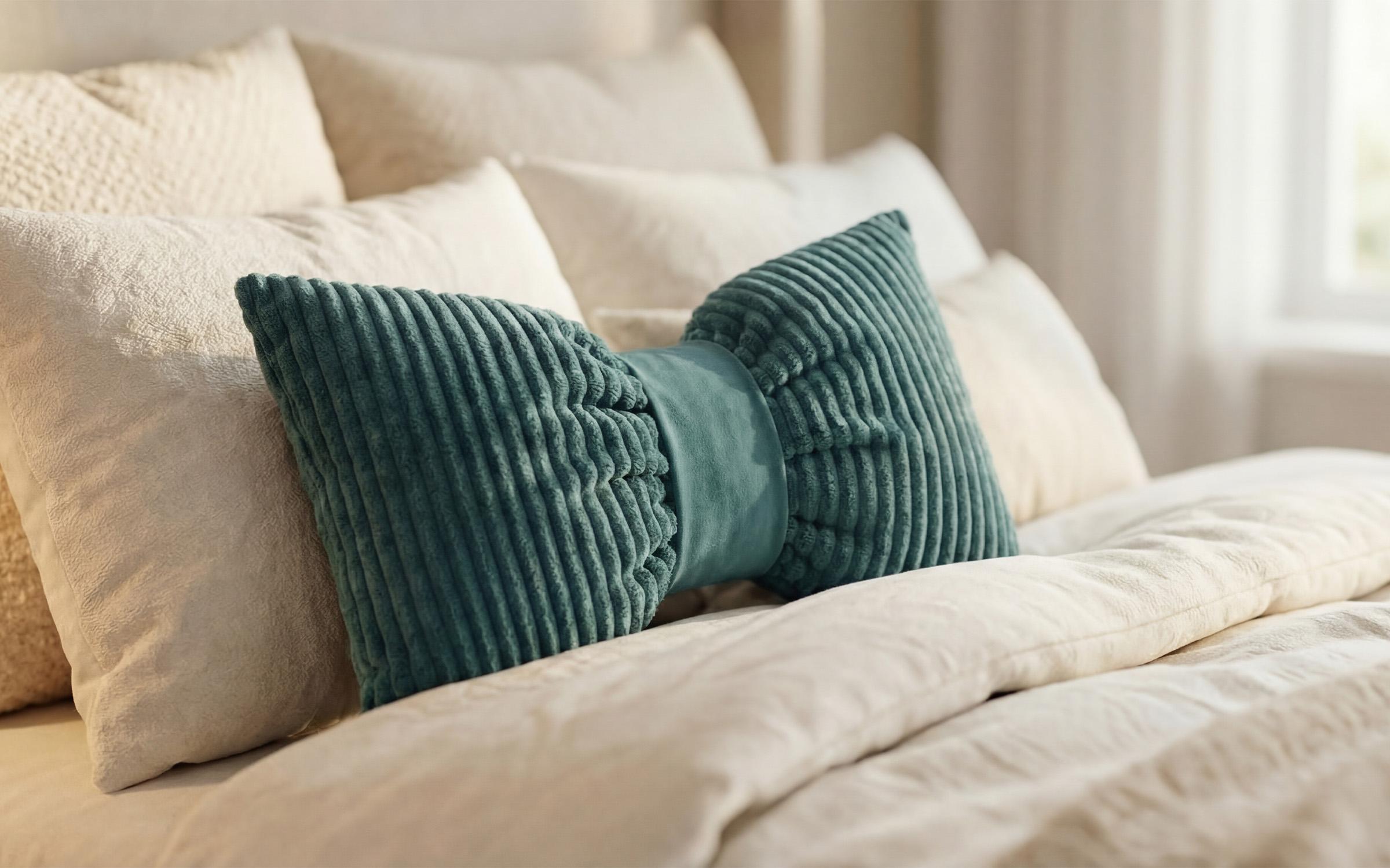 Perna decorativa 50/30 cm Azur, turcoaz  1
