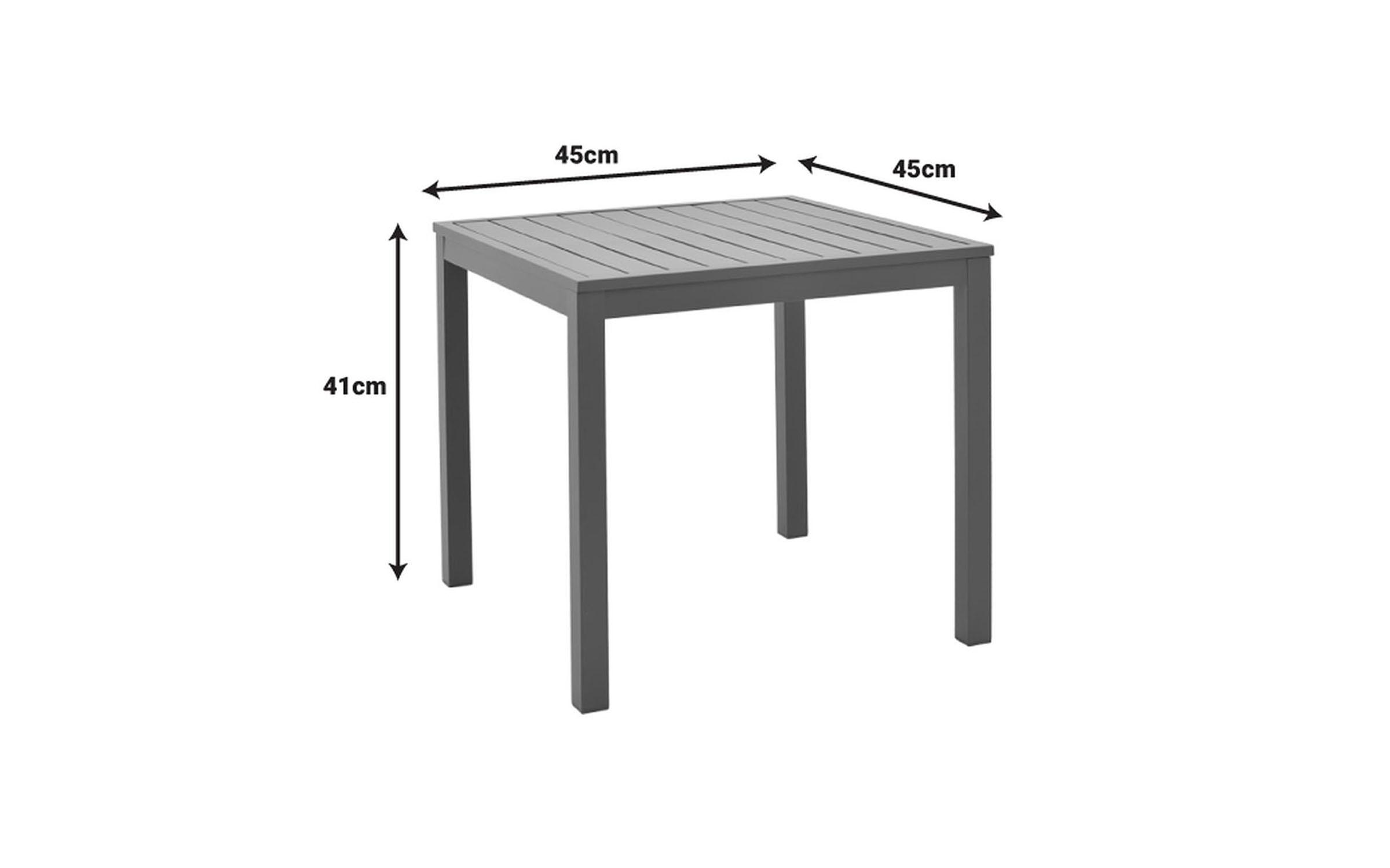 Masa de gradina Kriton, negru  2