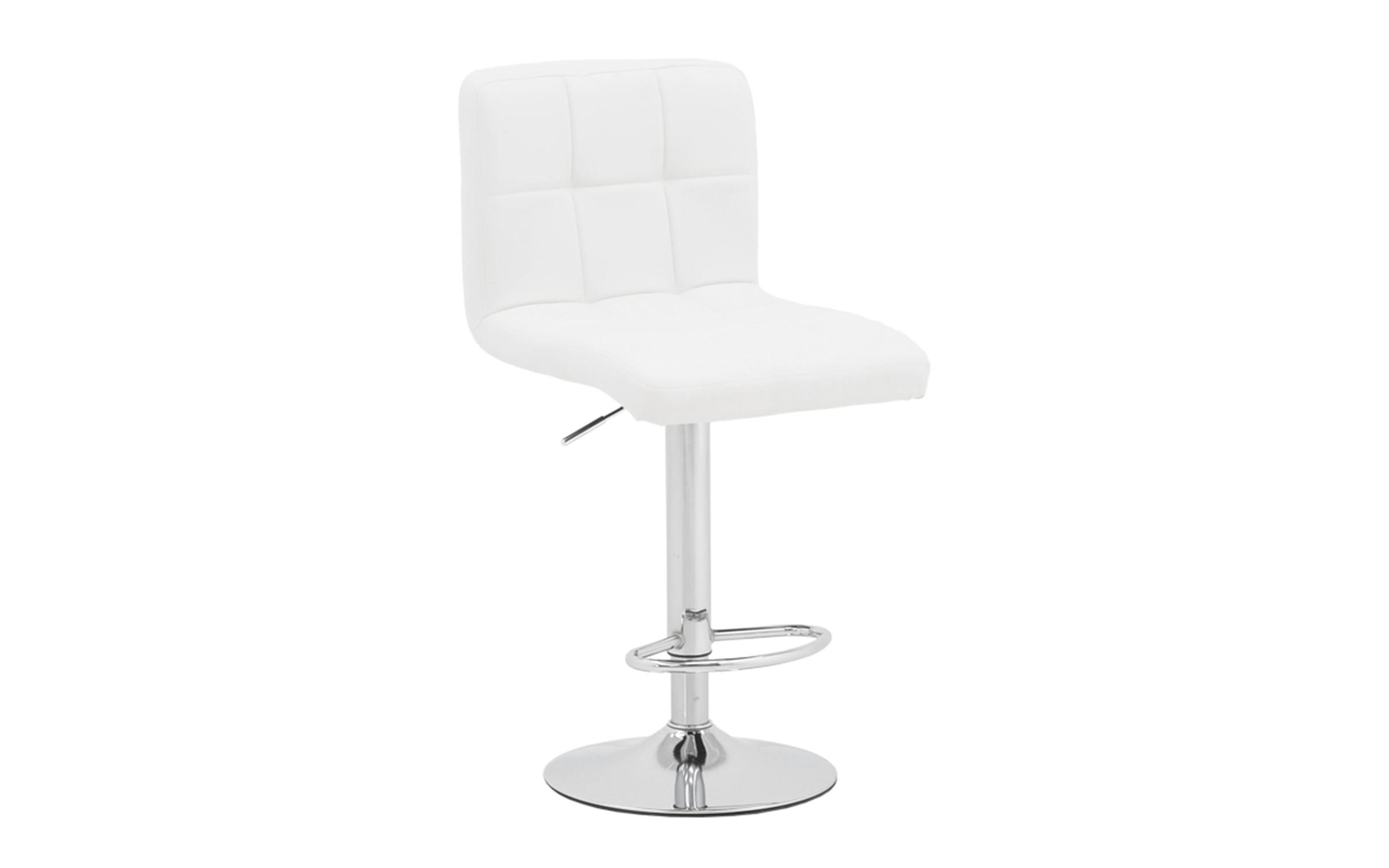 Scaun de bar Remina 3, alb  2
