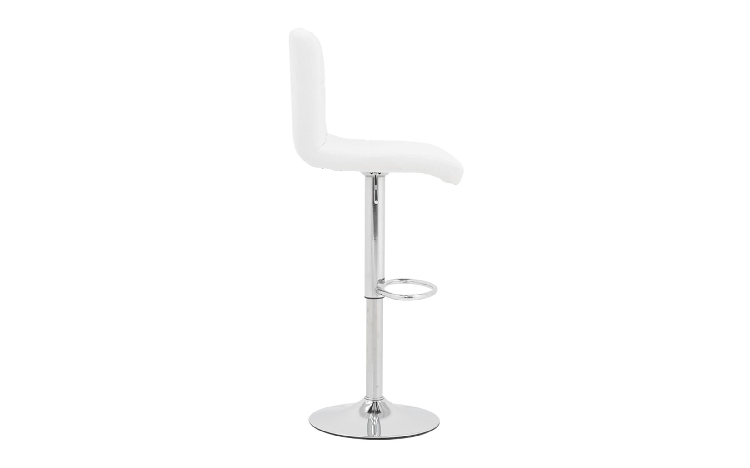 Scaun de bar Remina 3, alb  3