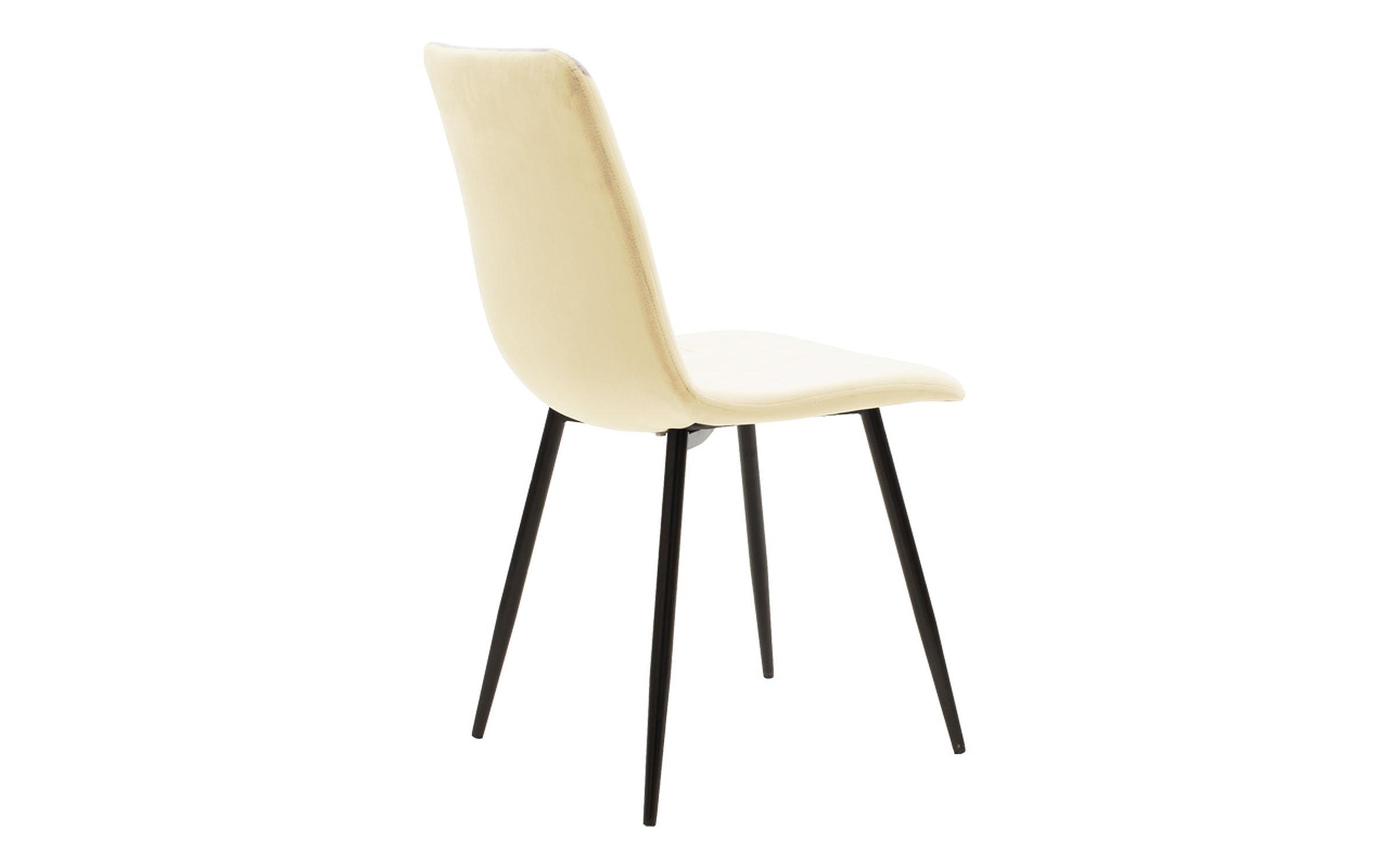 Scaun de masa Nor, bej + negru  5