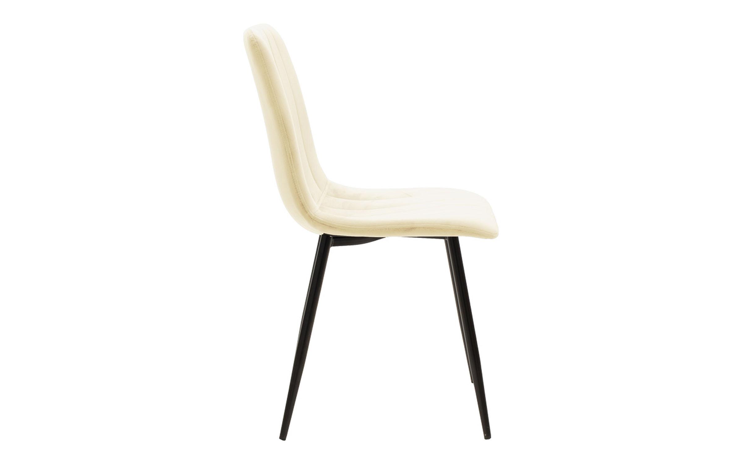Scaun de masa Nor, bej + negru  4