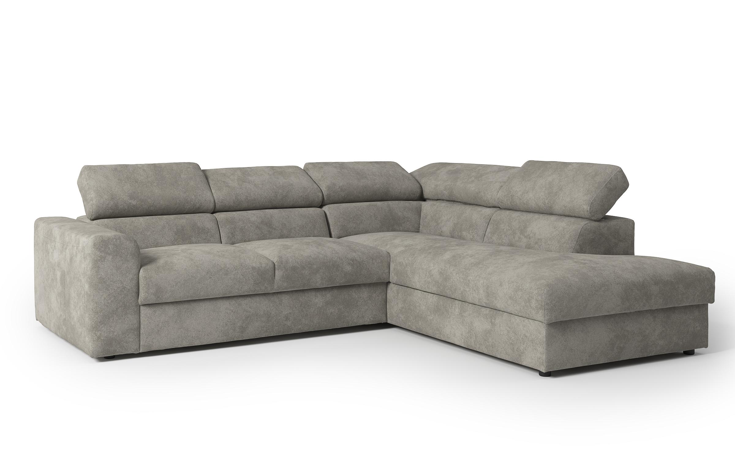 Coltar extensibil Belisa, gri deschis  7