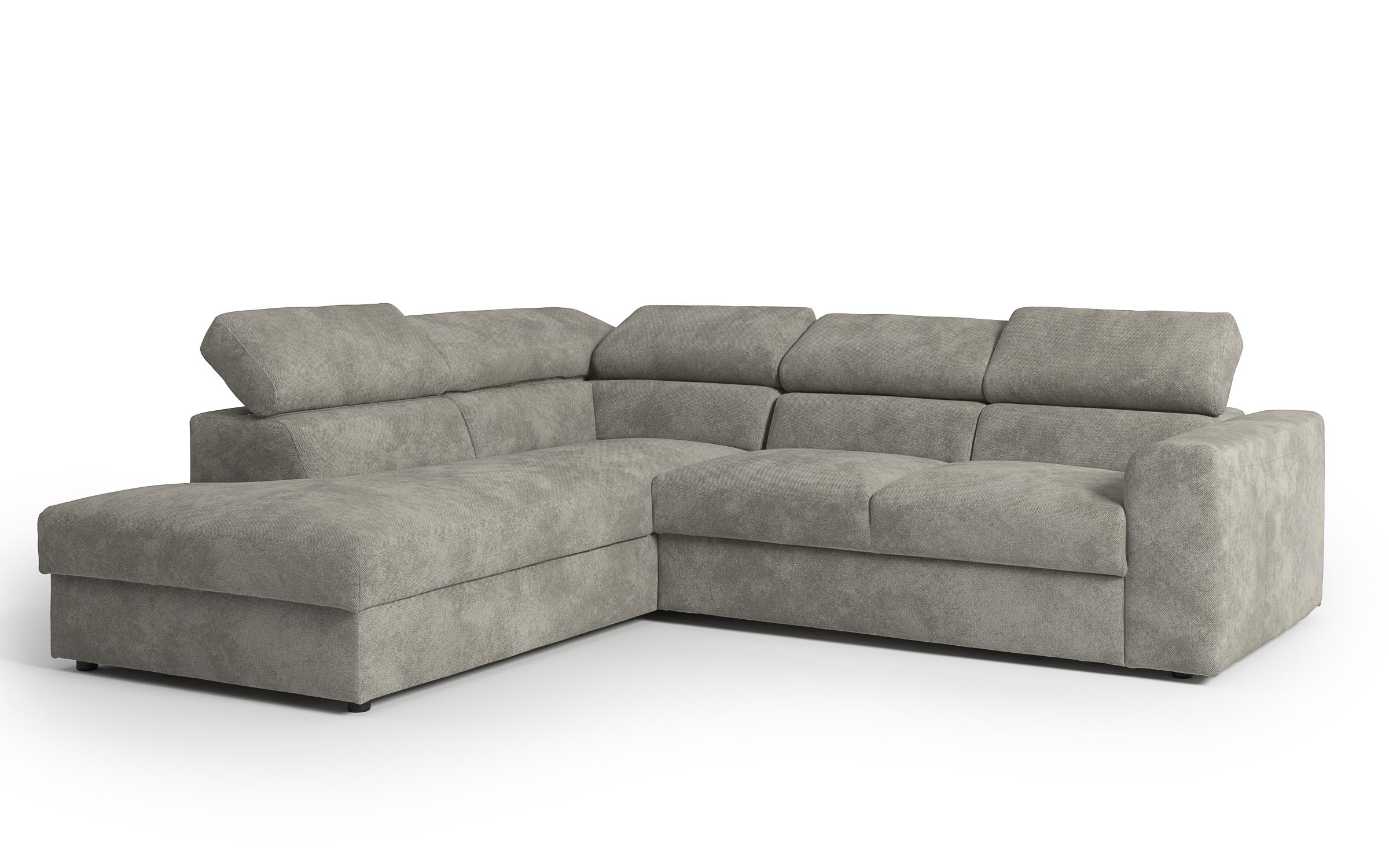 Coltar extensibil Belisa, gri deschis  6