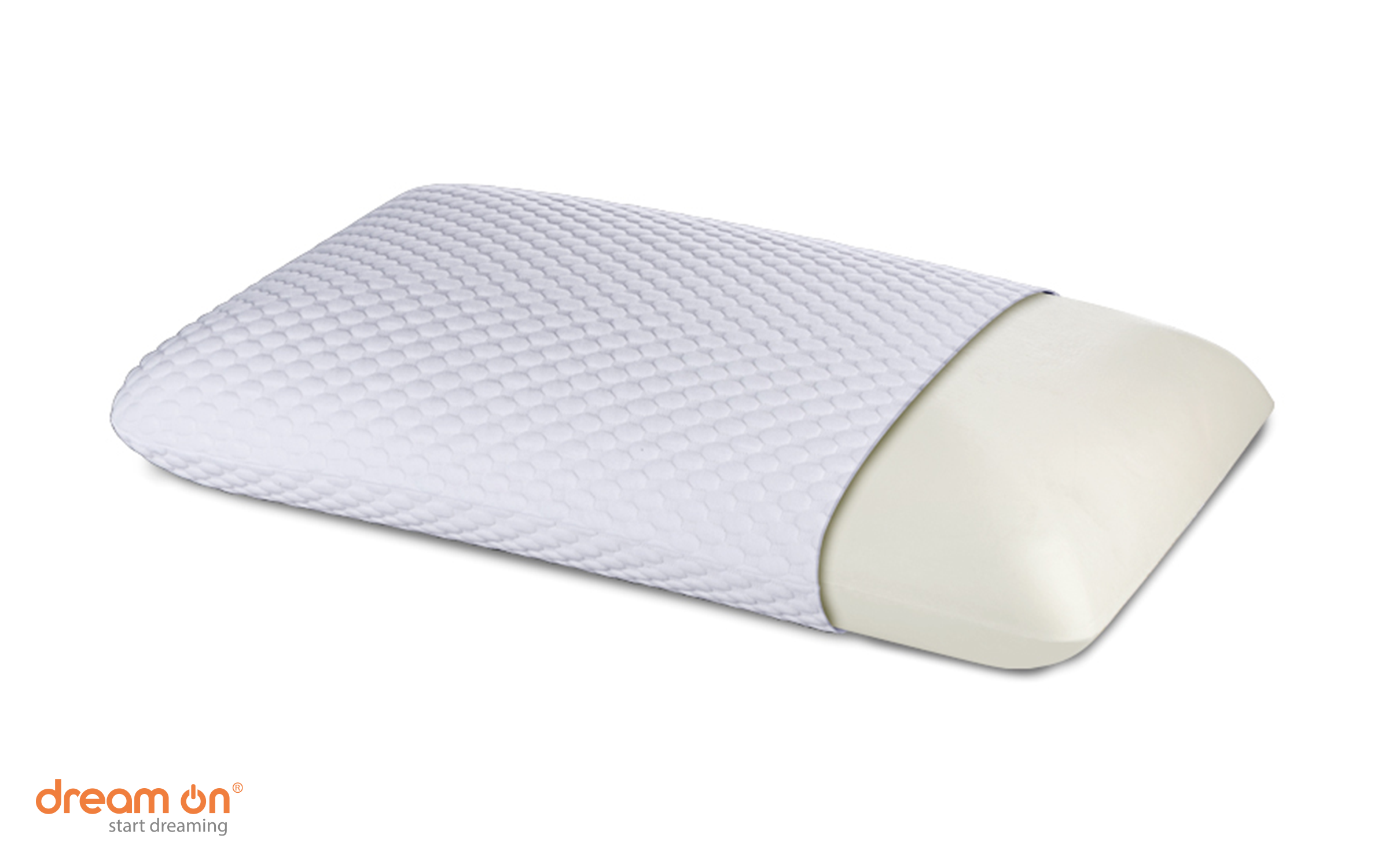 Set 2 perne 70/41 Memory King, alb  3