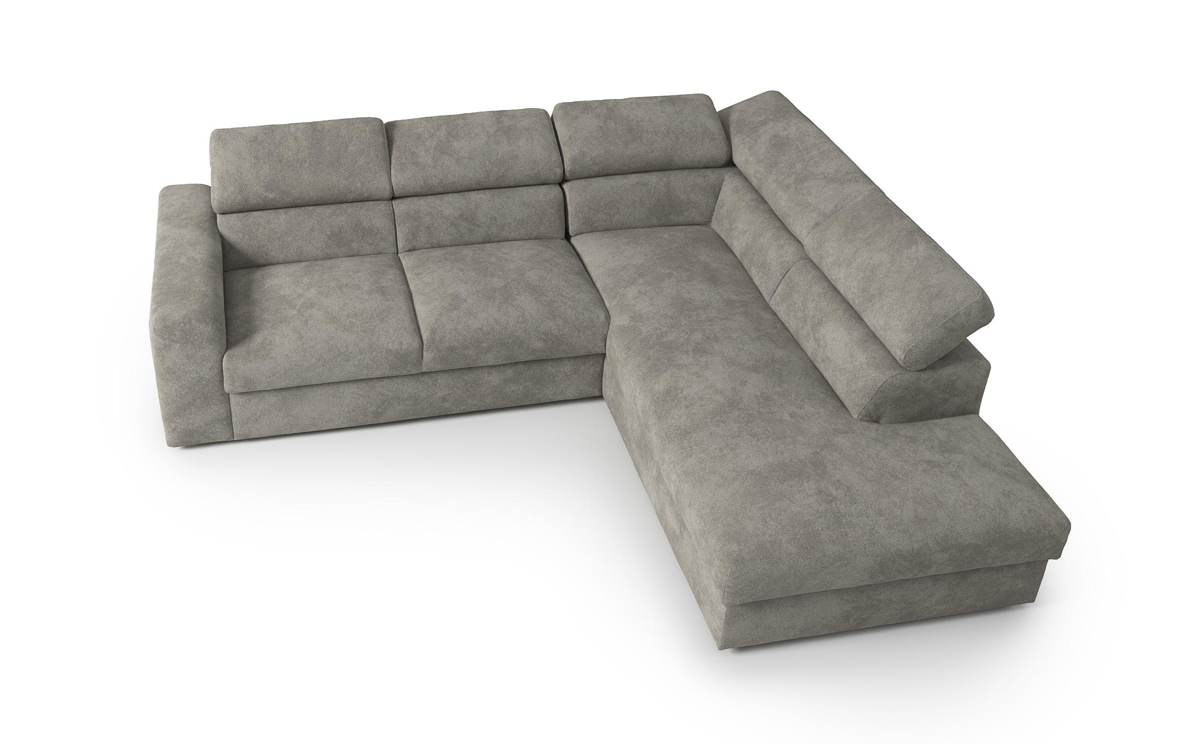 Coltar extensibil Belisa, gri deschis  8