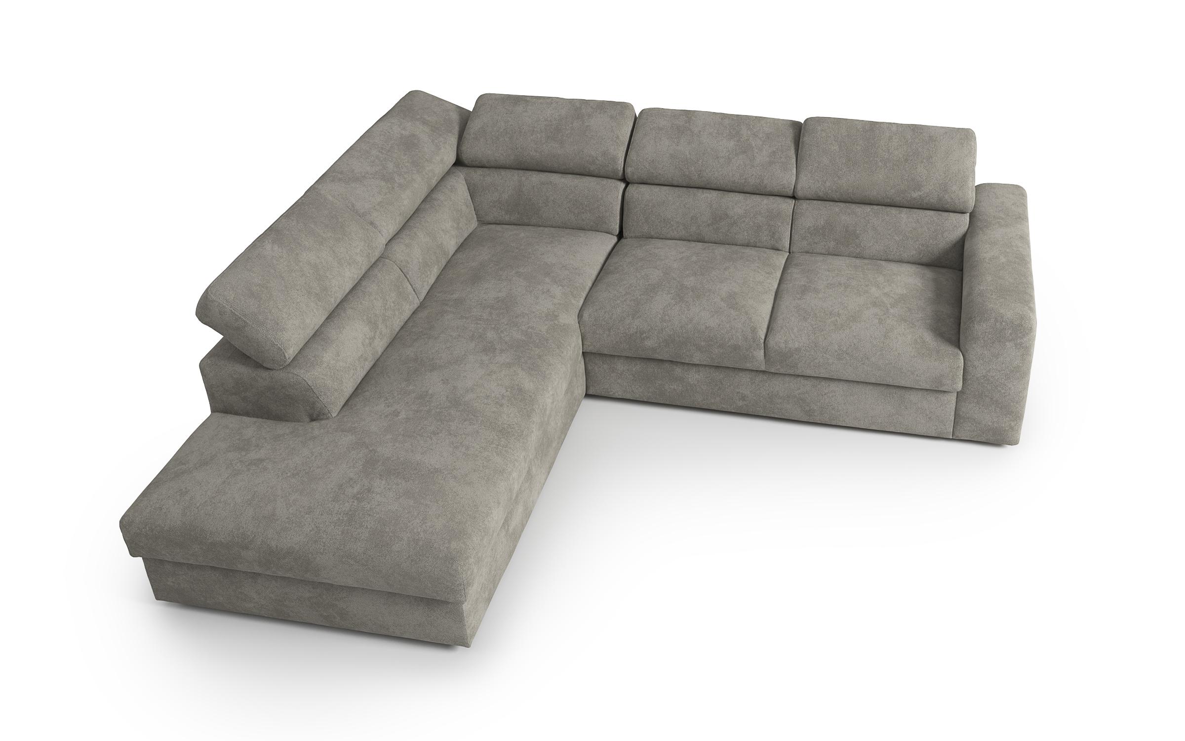 Coltar extensibil Belisa, gri deschis  7