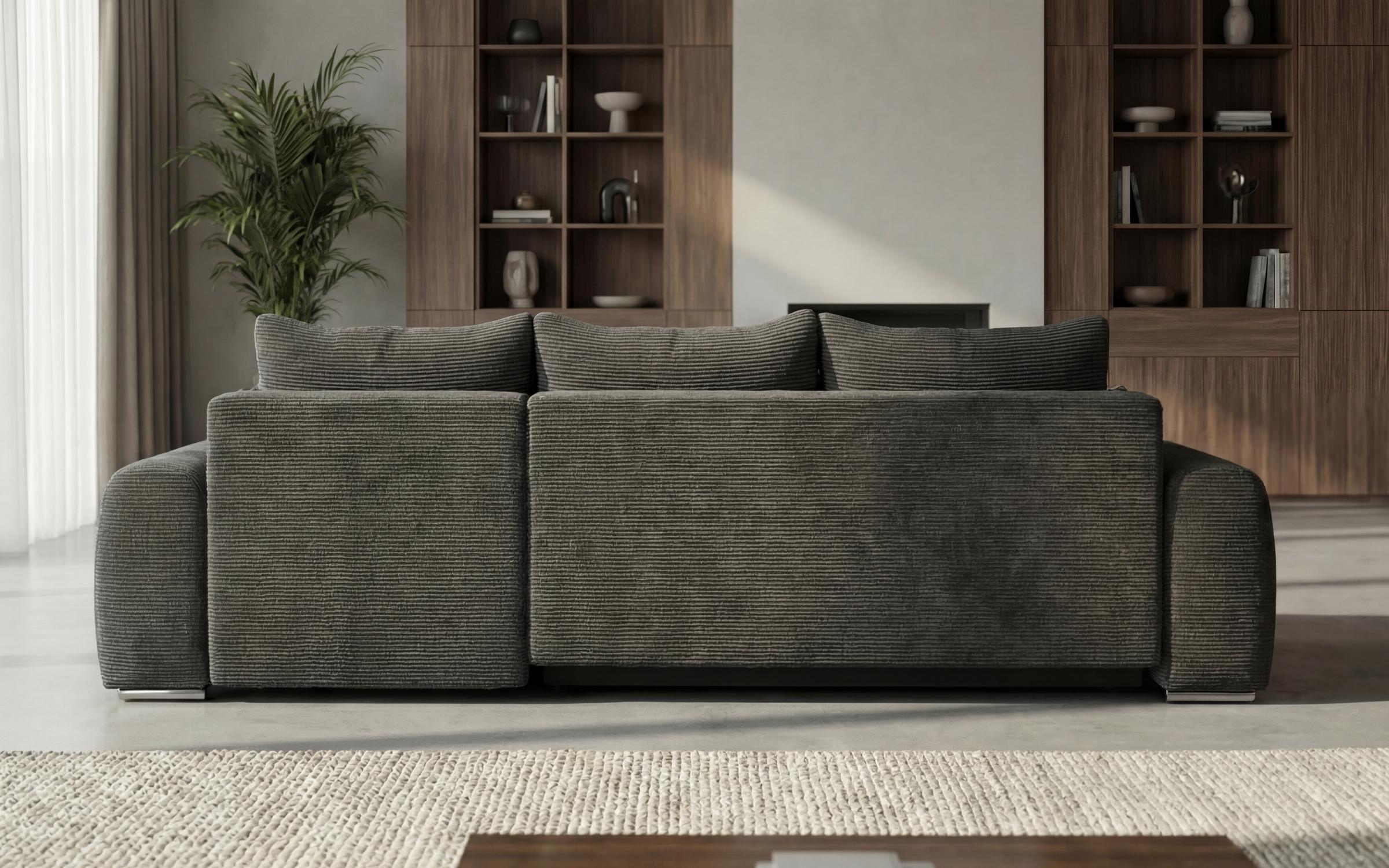 Coltar extensibil Apolo Spring, gri inchis  5