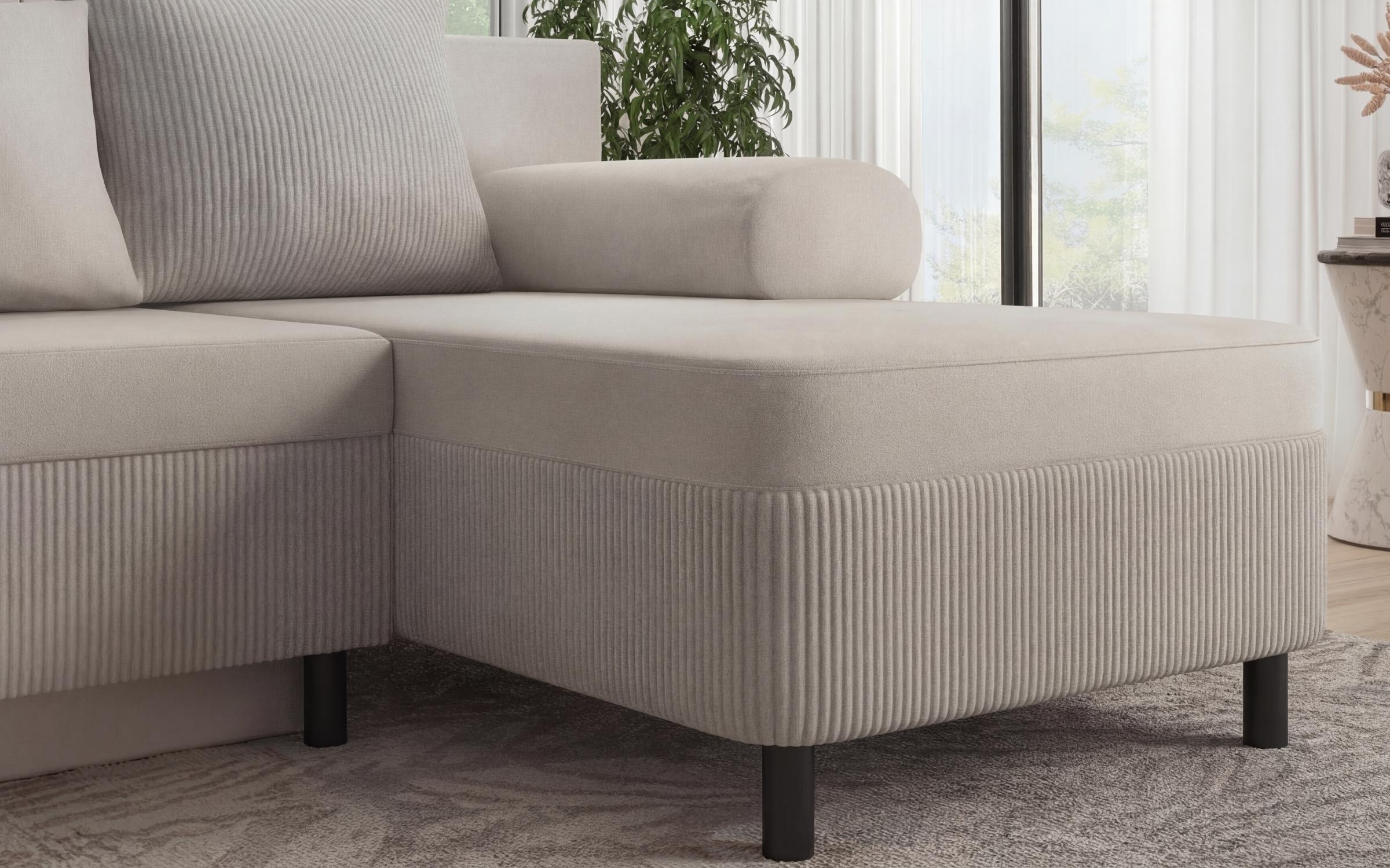 Coltar extensibil Delano S, bej deschis  7