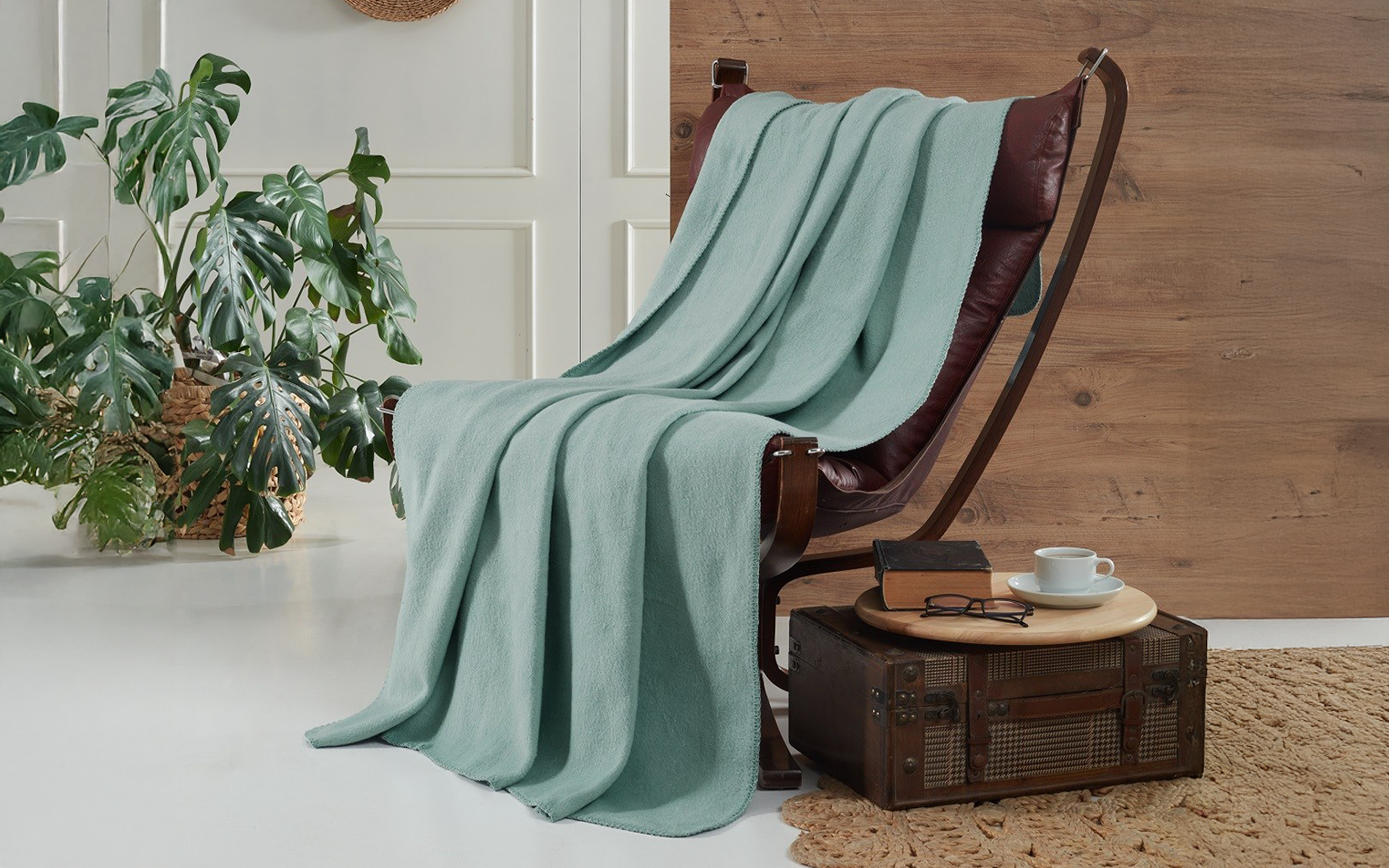 Cuvertura pentru canapea 130/170 cm Brighton, menta  1