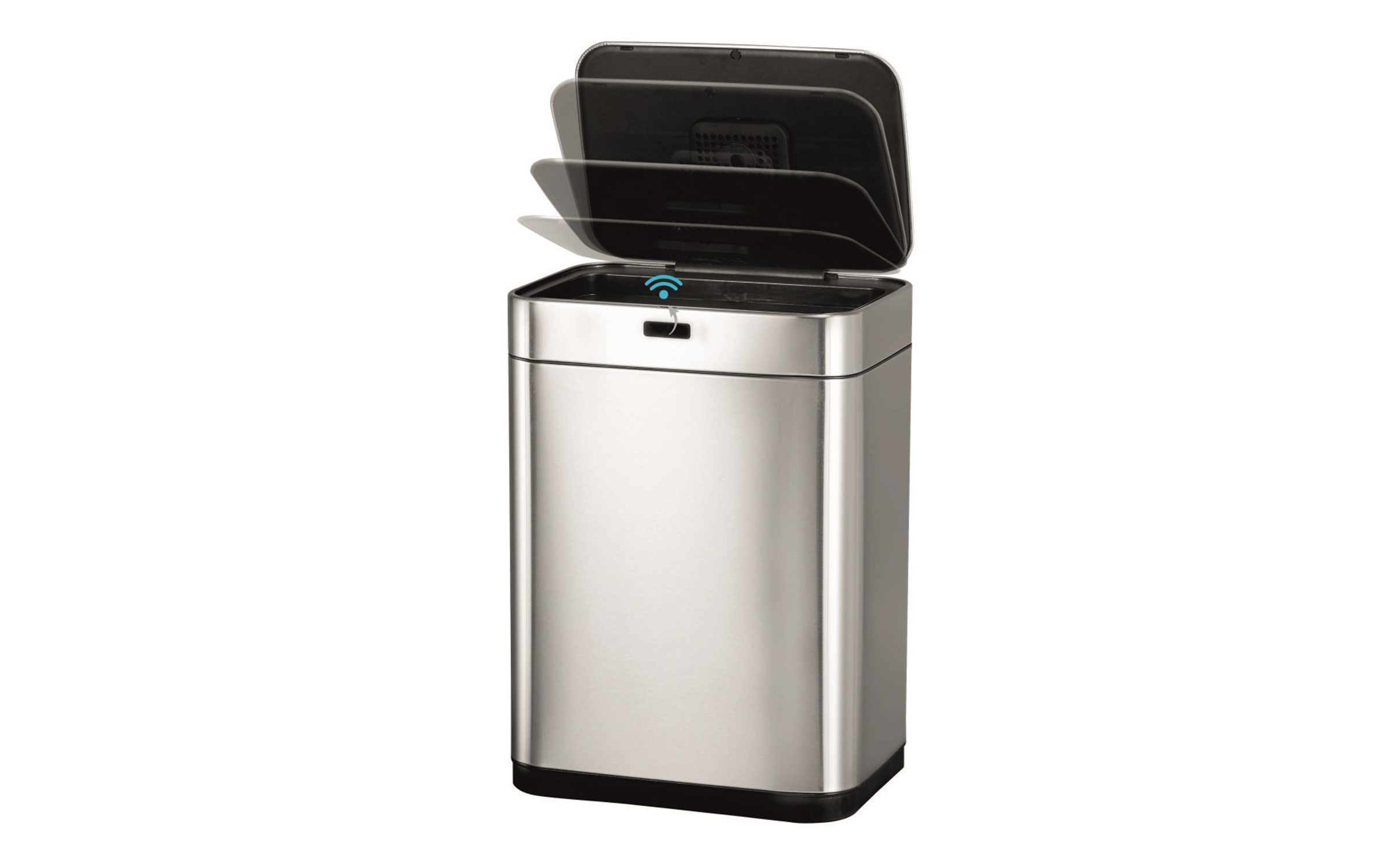 Cos cu senzor 60 litri ICSA 8174PVD, crom  2