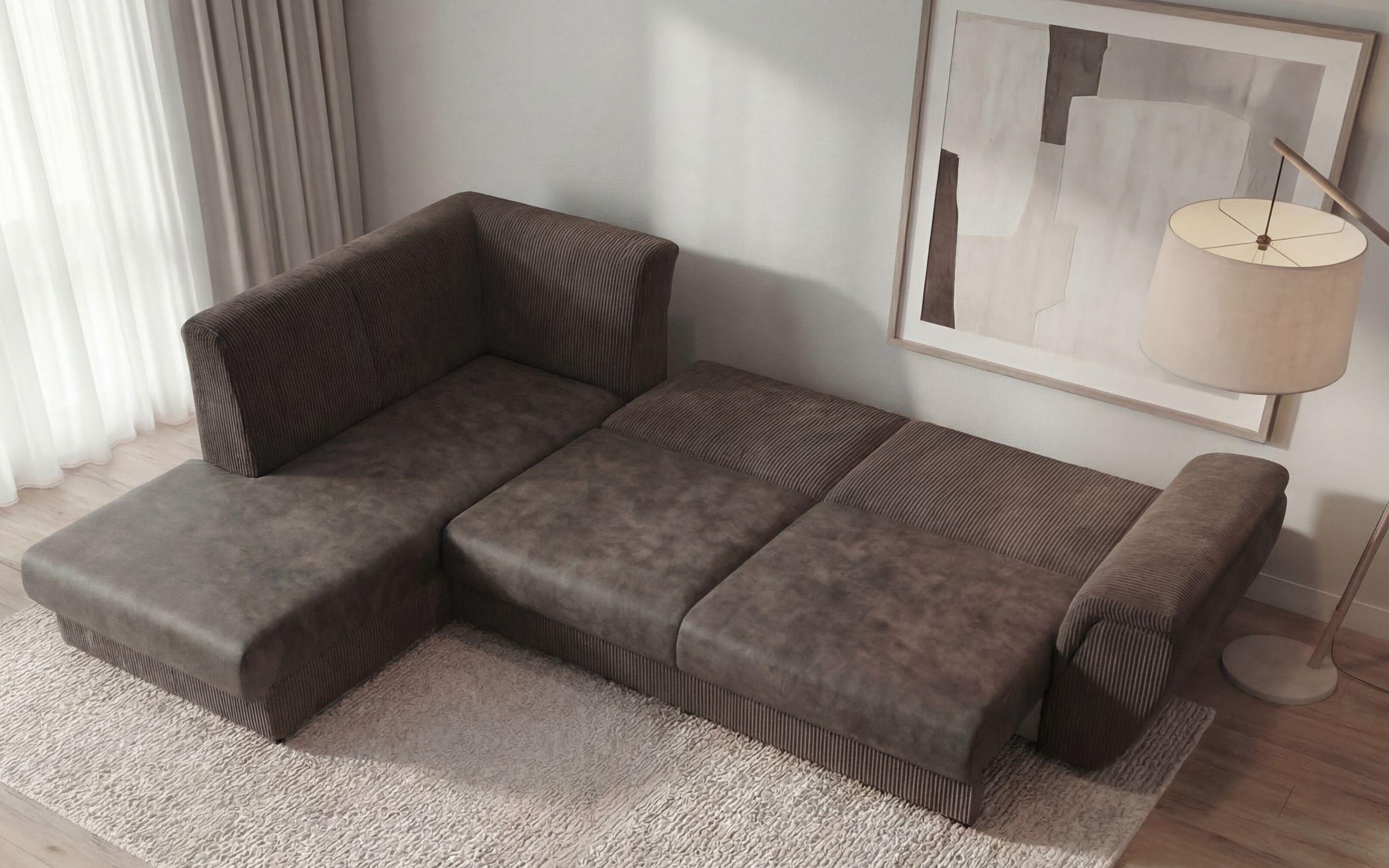 Coltar extensibil + mecanism click- clack Sorento, gri inchis + maro deschis  8