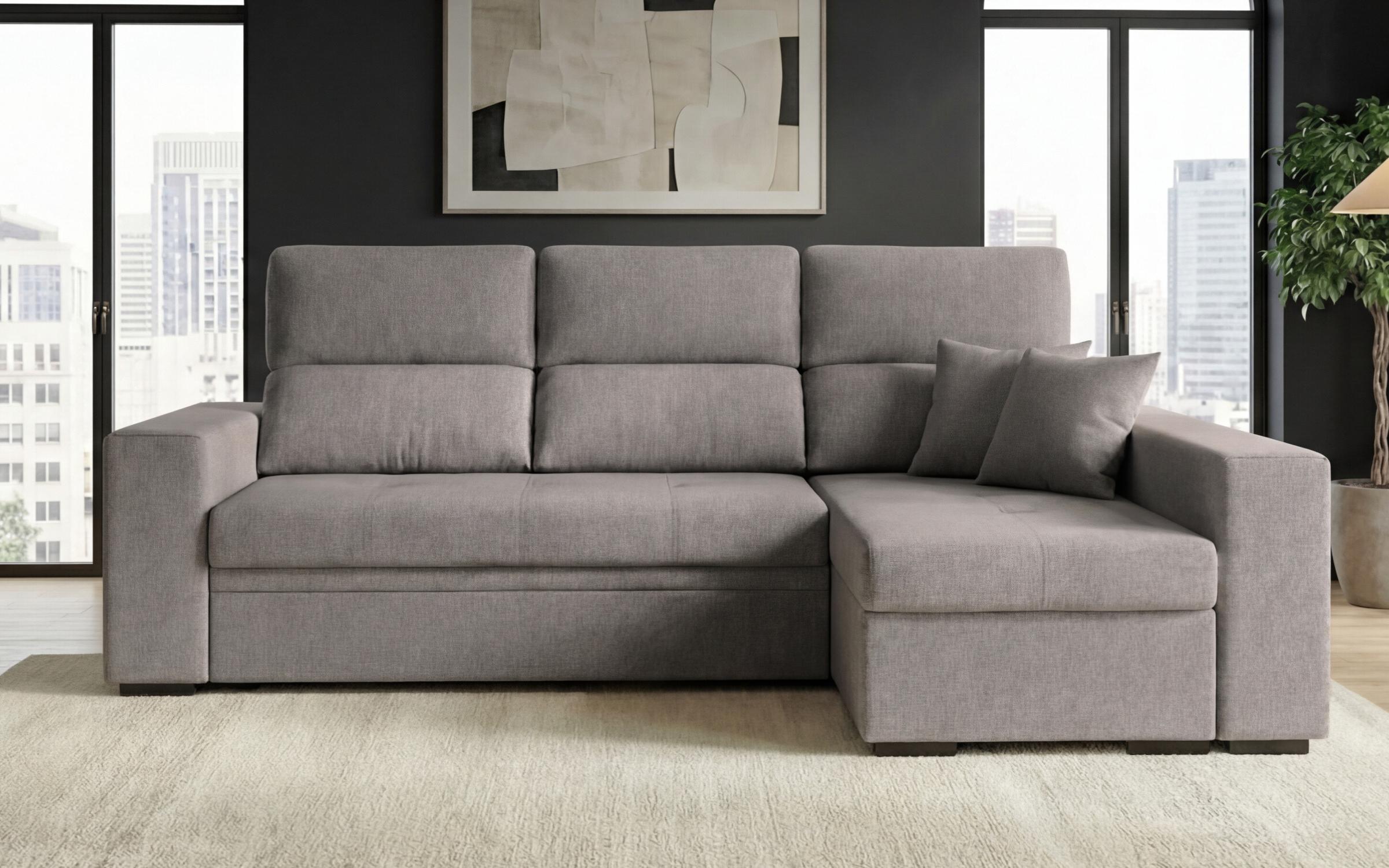 Coltar extensibil cu brat etajera Astor, gri  4