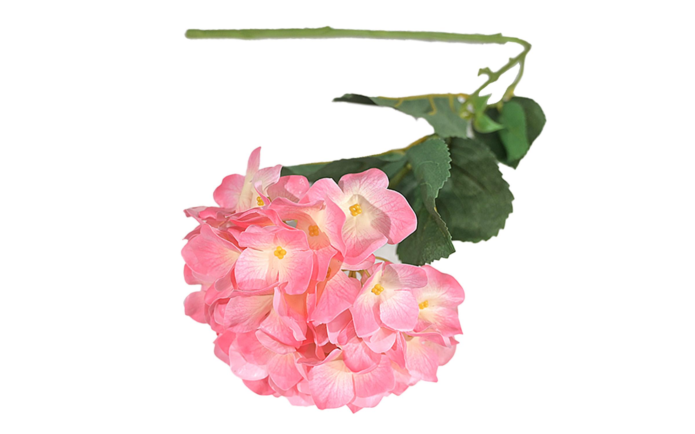 Tulpina artificiala Hortensiа, roz, 85 сm  2