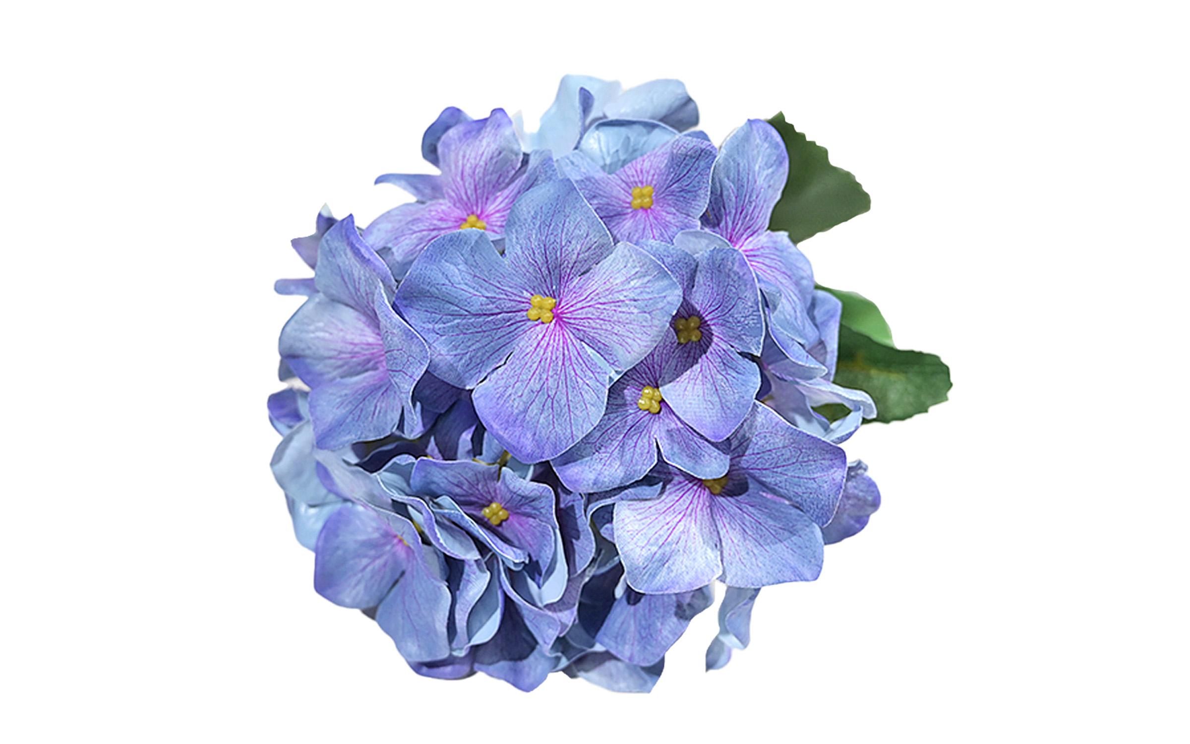 Tulpina artificiala Hortensiа, albastru, 85 сm  1