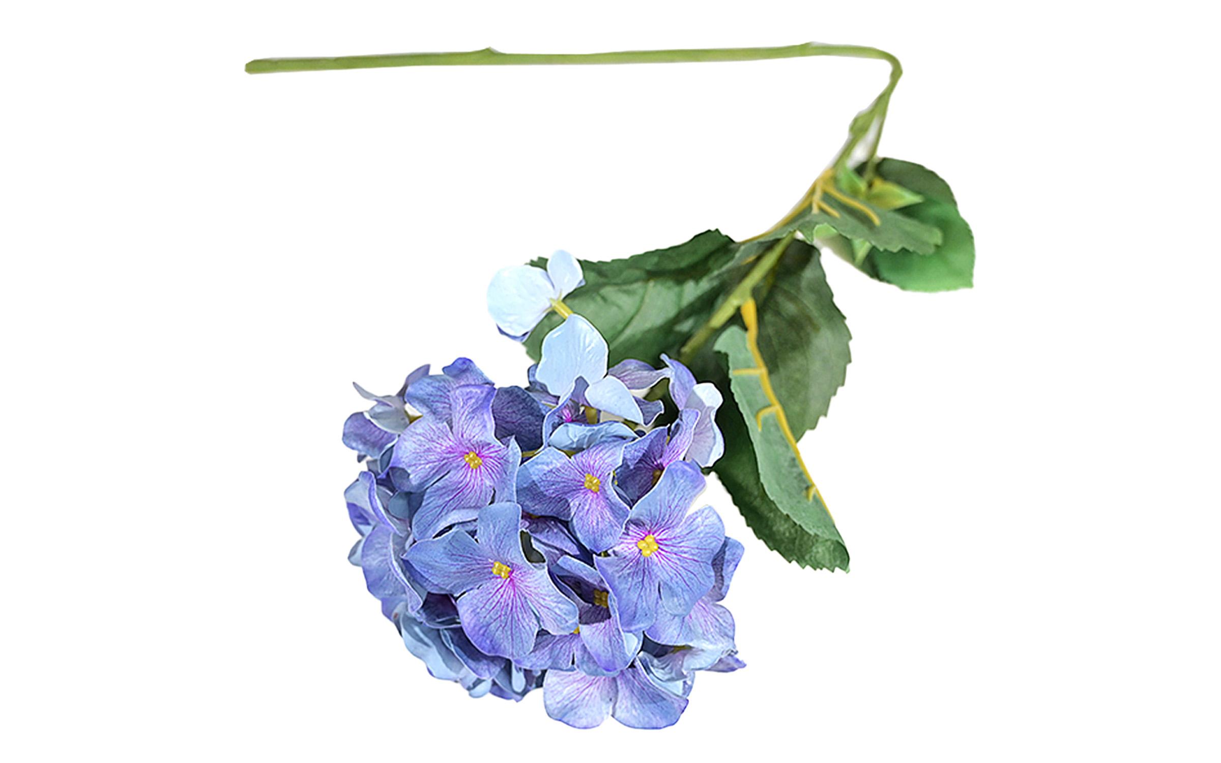 Tulpina artificiala Hortensiа, albastru, 85 сm  2