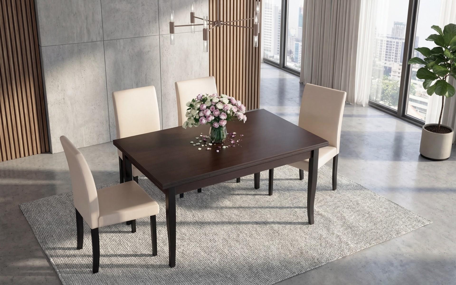 Masa dining /extensibila/ Deya, wenge  4
